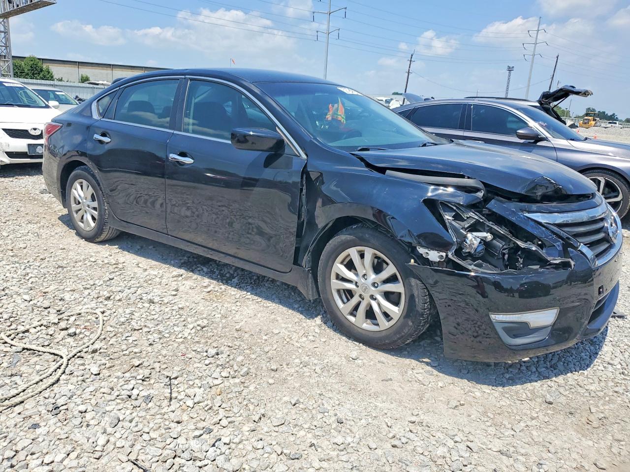 2014 Nissan Altima 2.5 S Black vin: 1N4AL3AP4EC410336