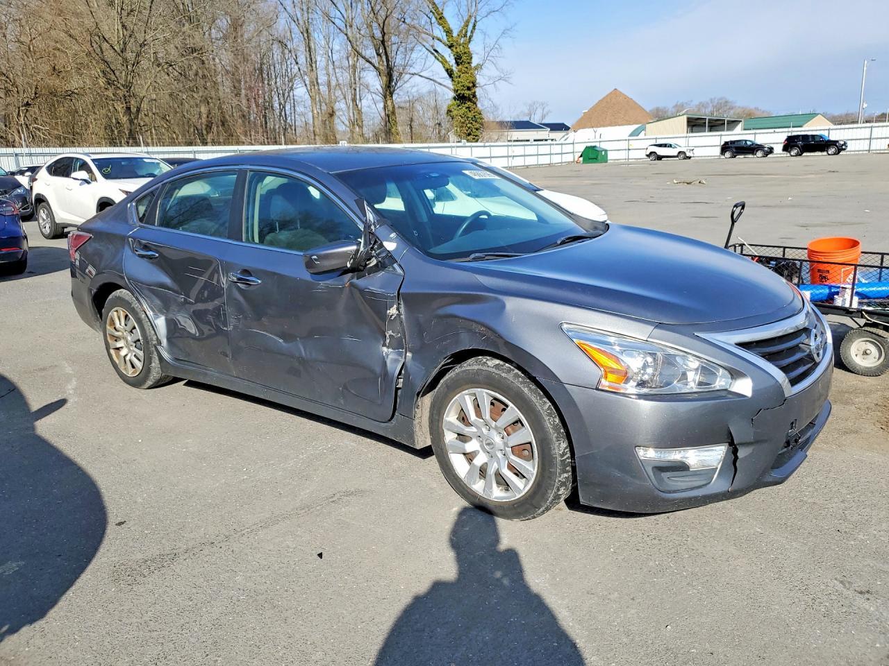 2014 Nissan Altima 2.5 S Угольный vin: 1N4AL3AP4EC410613