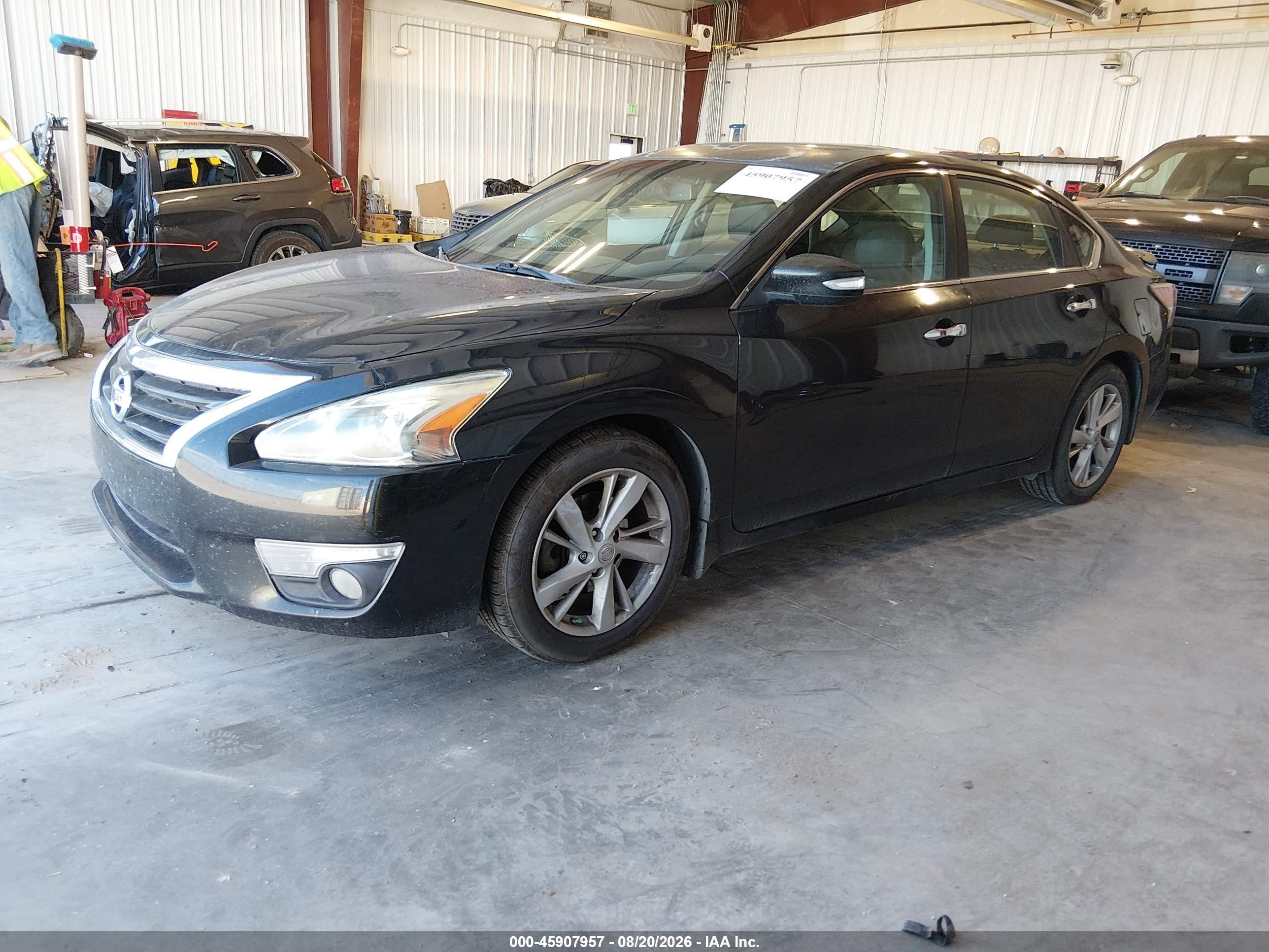 2014 Nissan Altima 2.5 Sl Black vin: 1N4AL3AP4EC412216