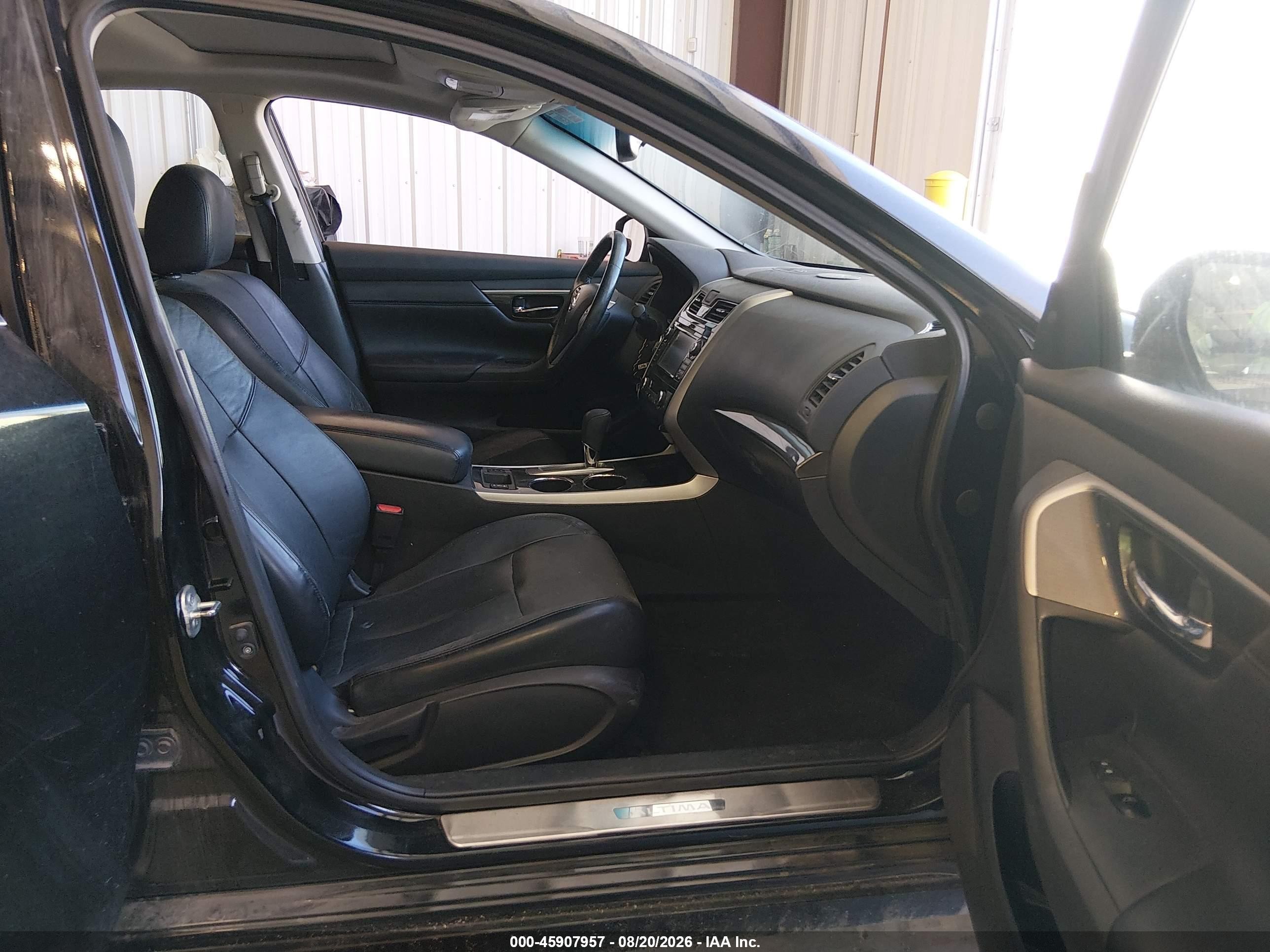 2014 Nissan Altima 2.5 Sl Black vin: 1N4AL3AP4EC412216