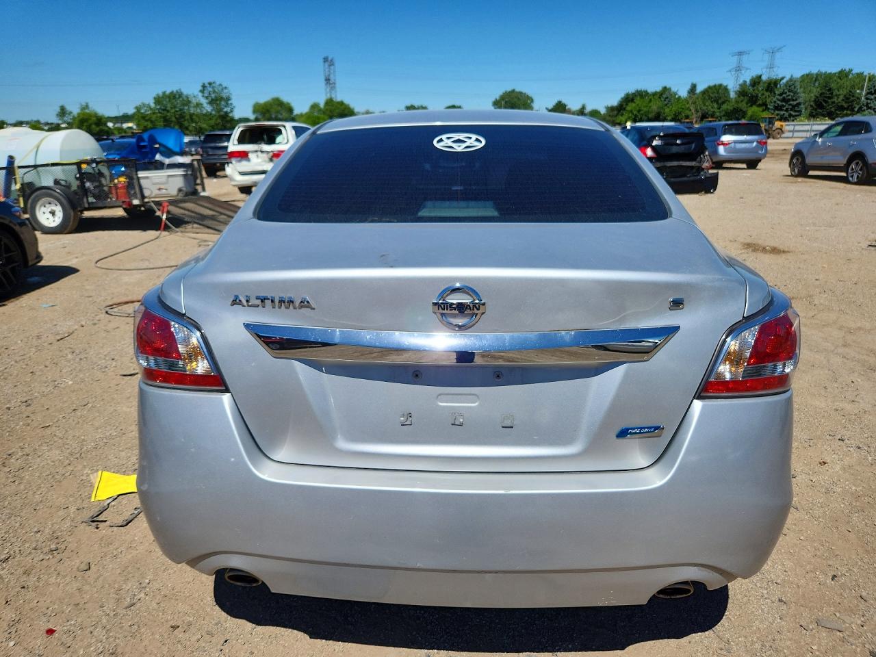 2014 Nissan Altima 2.5/s/sv/sl Silver vin: 1N4AL3AP4EC412586