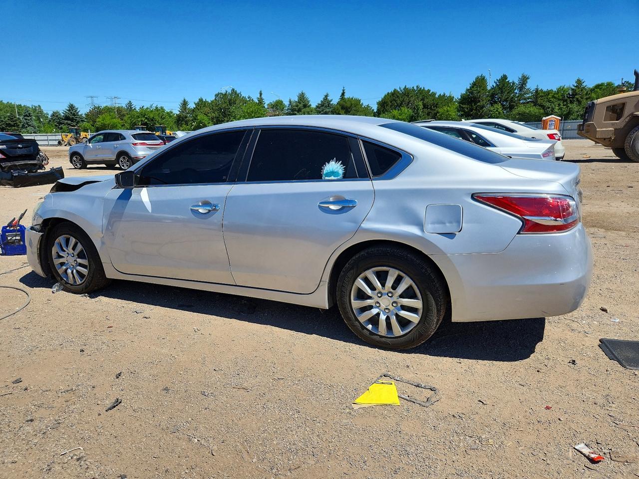 2014 Nissan Altima 2.5/s/sv/sl Silver vin: 1N4AL3AP4EC412586