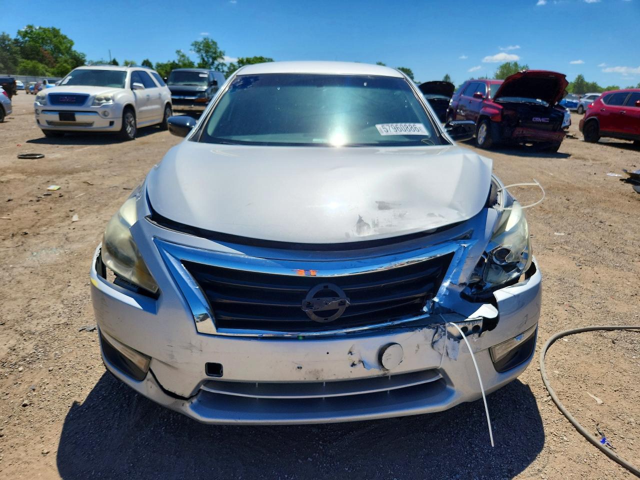 2014 Nissan Altima 2.5/s/sv/sl Silver vin: 1N4AL3AP4EC412586