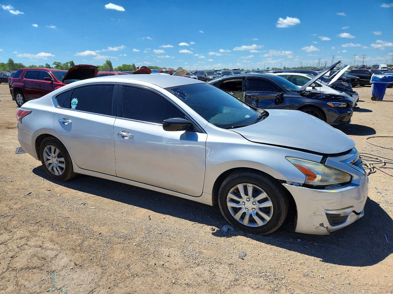 2014 Nissan Altima 2.5/s/sv/sl Silver vin: 1N4AL3AP4EC412586