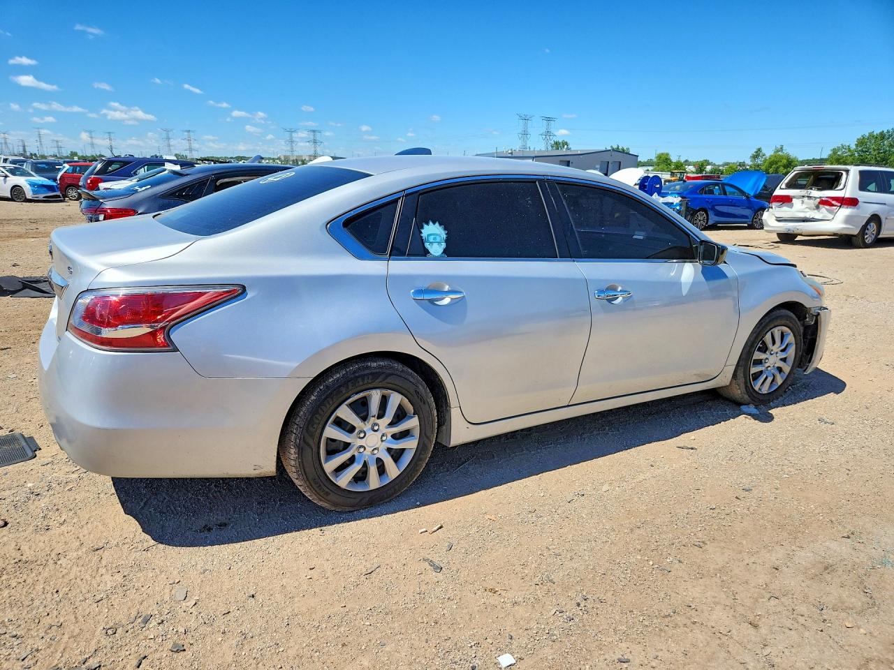 2014 Nissan Altima 2.5/s/sv/sl Silver vin: 1N4AL3AP4EC412586