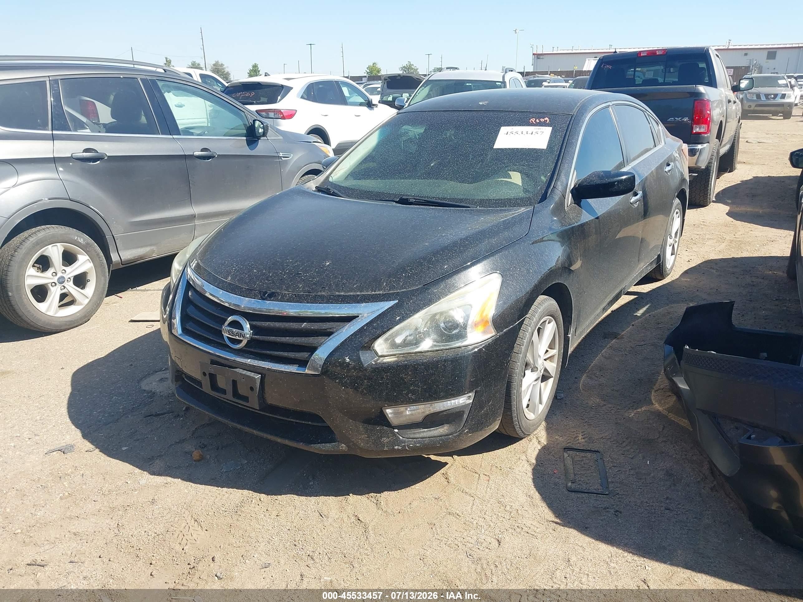 2014 Nissan Altima 2.5 Sv Black vin: 1N4AL3AP4EC417996