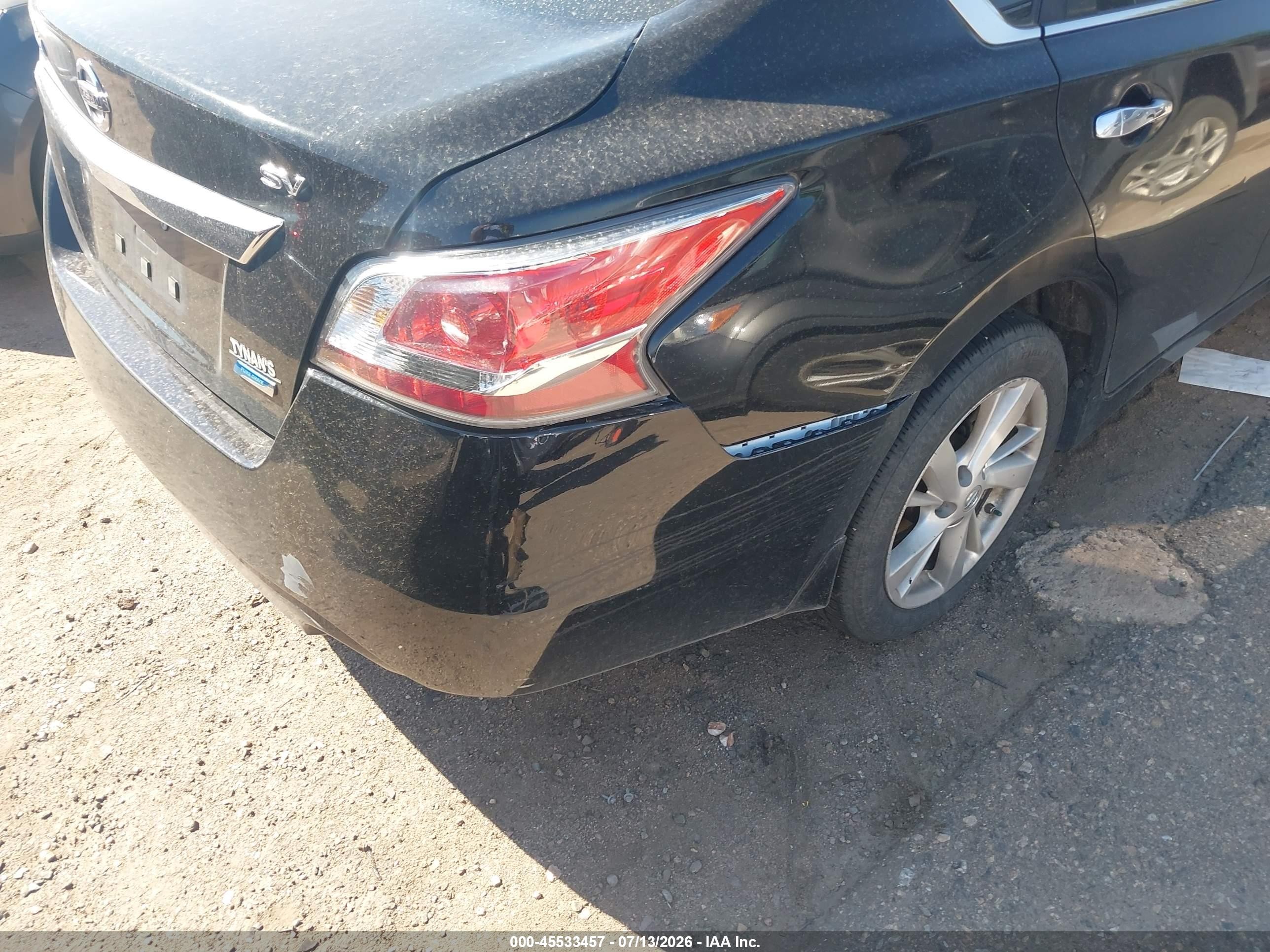 2014 Nissan Altima 2.5 Sv Black vin: 1N4AL3AP4EC417996
