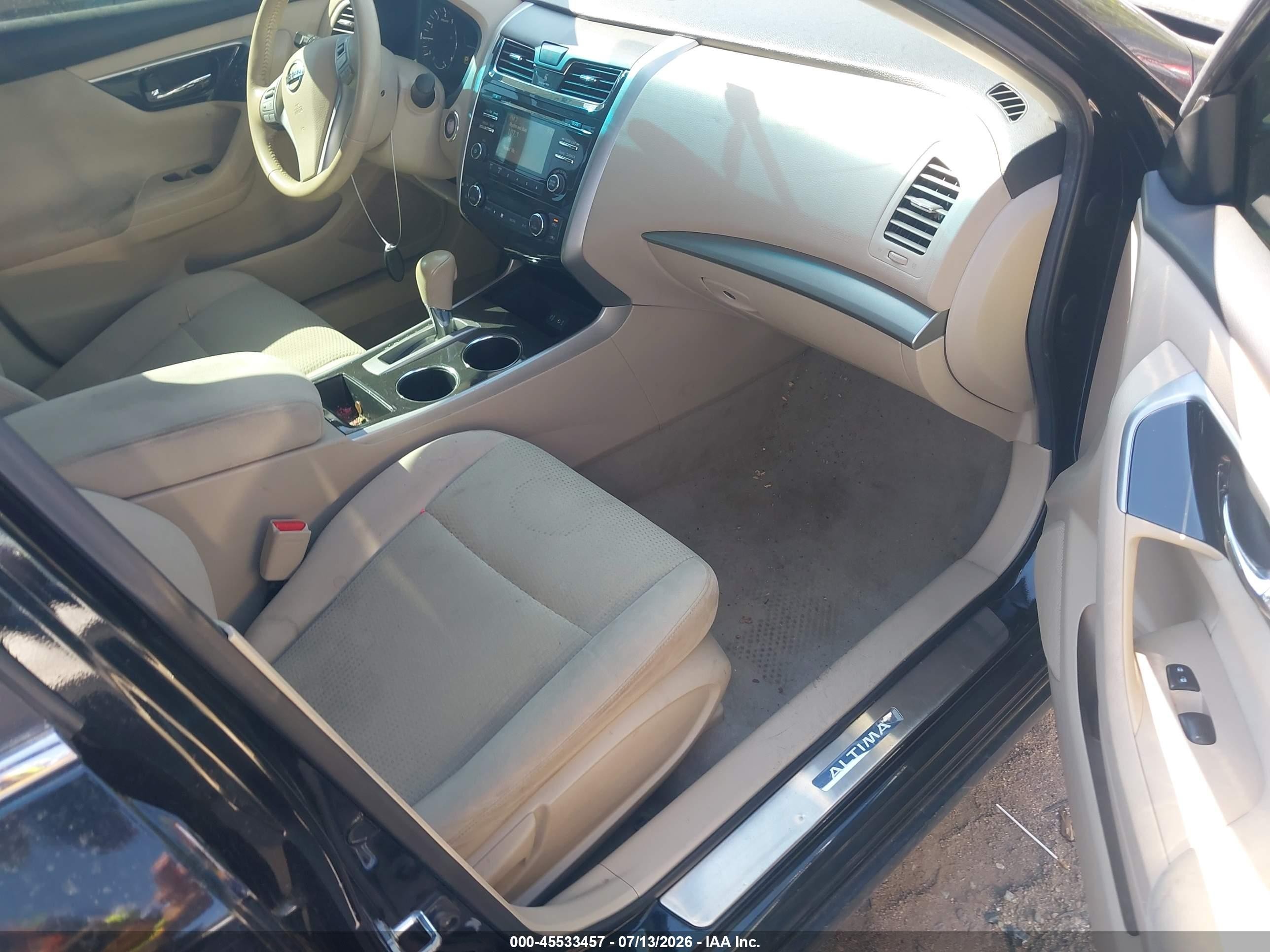 2014 Nissan Altima 2.5 Sv Black vin: 1N4AL3AP4EC417996