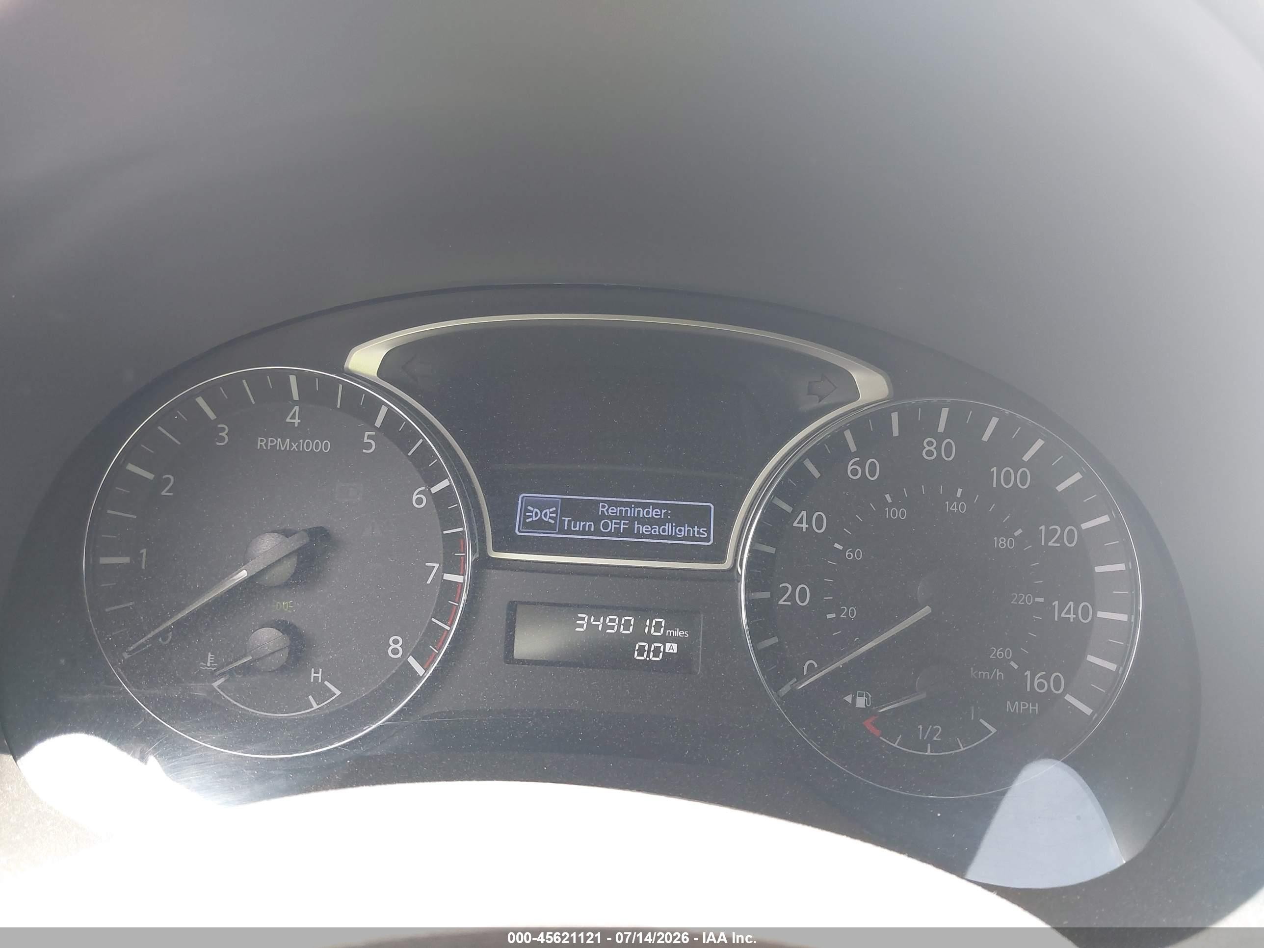 2014 Nissan Altima 2.5 Sv Silver vin: 1N4AL3AP4EC419120