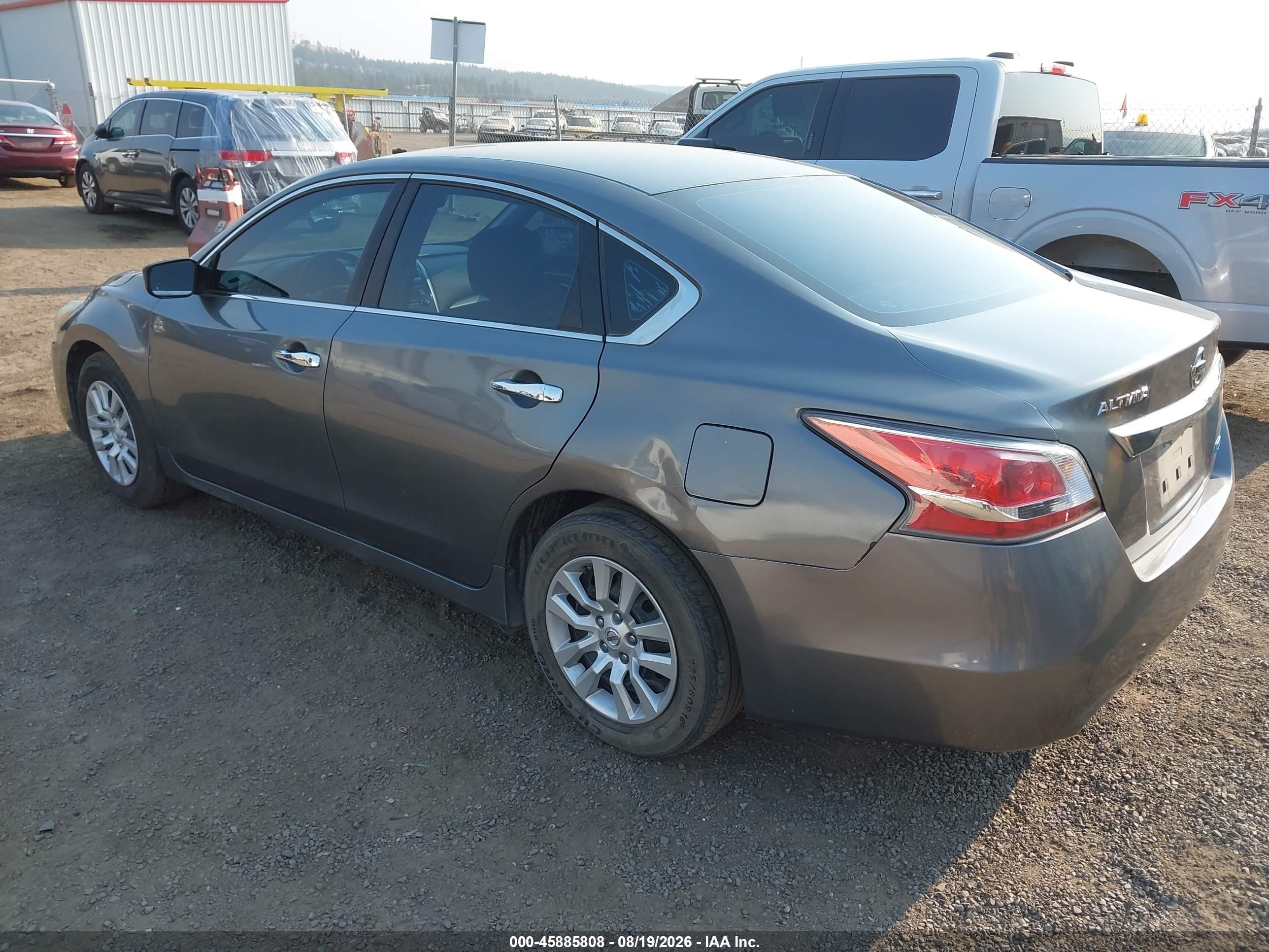 2014 Nissan Altima 2.5 Gray vin: 1N4AL3AP4EC425869