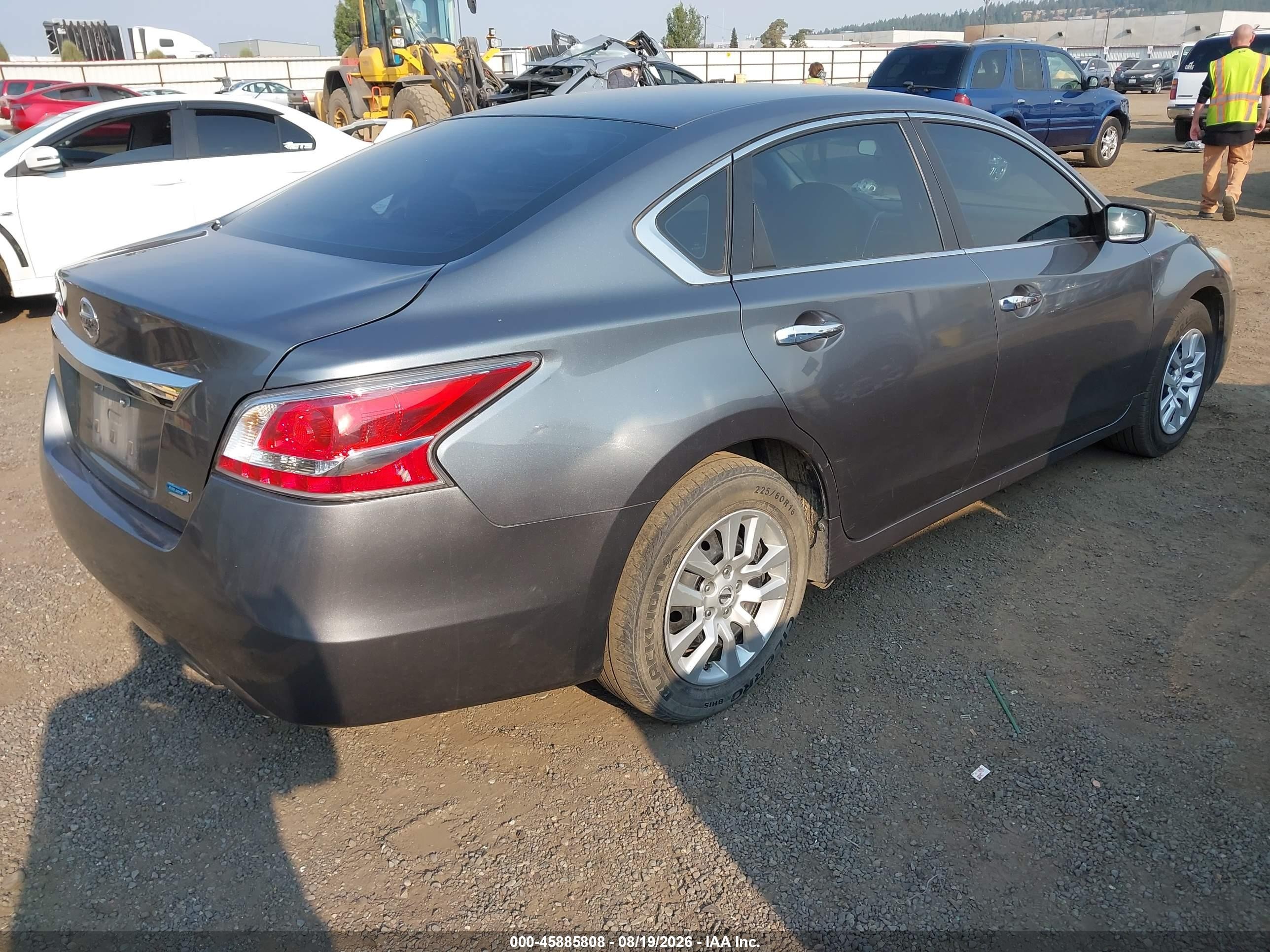 2014 Nissan Altima 2.5 Gray vin: 1N4AL3AP4EC425869