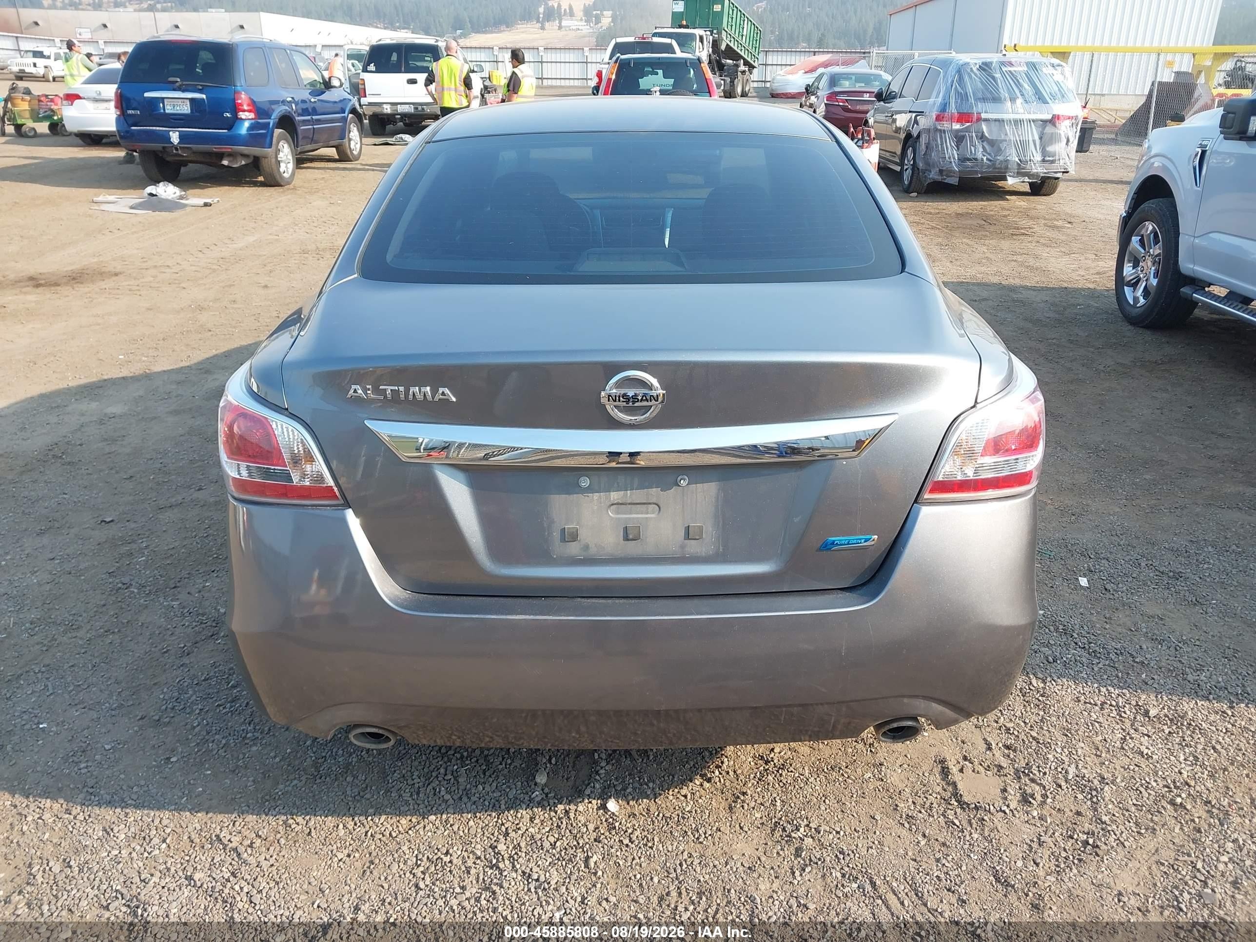 2014 Nissan Altima 2.5 Gray vin: 1N4AL3AP4EC425869