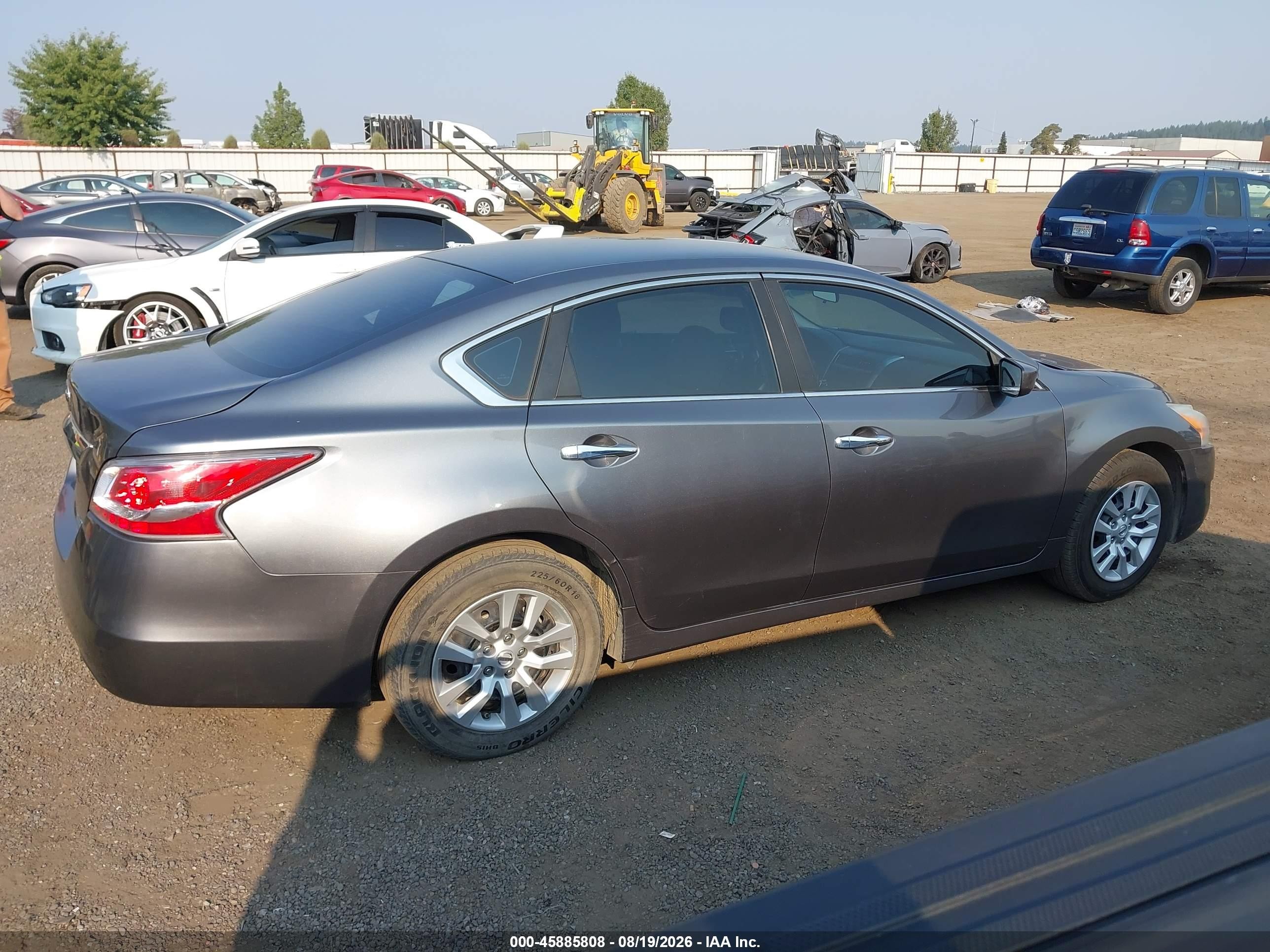 2014 Nissan Altima 2.5 Gray vin: 1N4AL3AP4EC425869