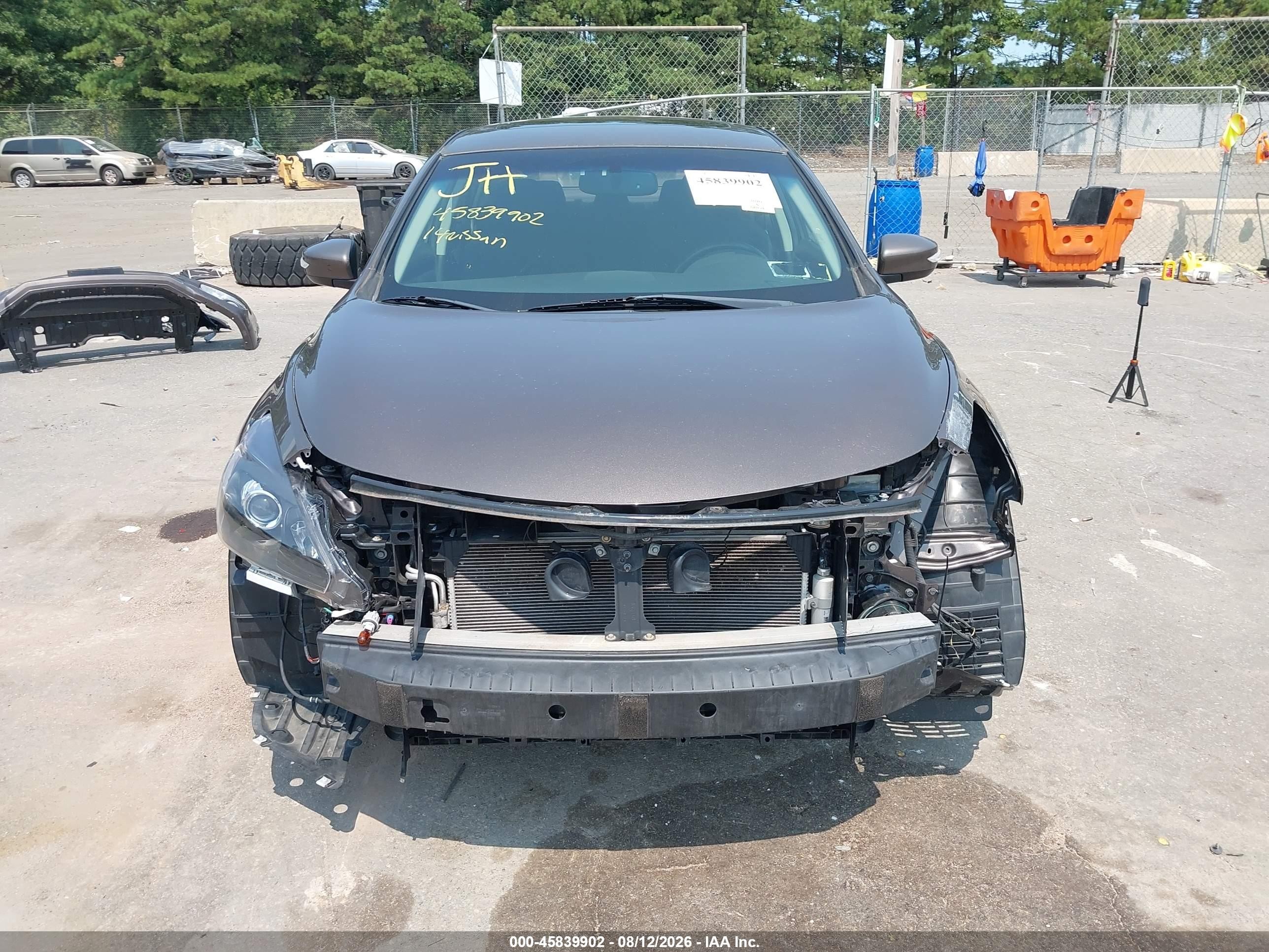 2014 Nissan Altima 2.5 Sv Champagne vin: 1N4AL3AP4EC426021