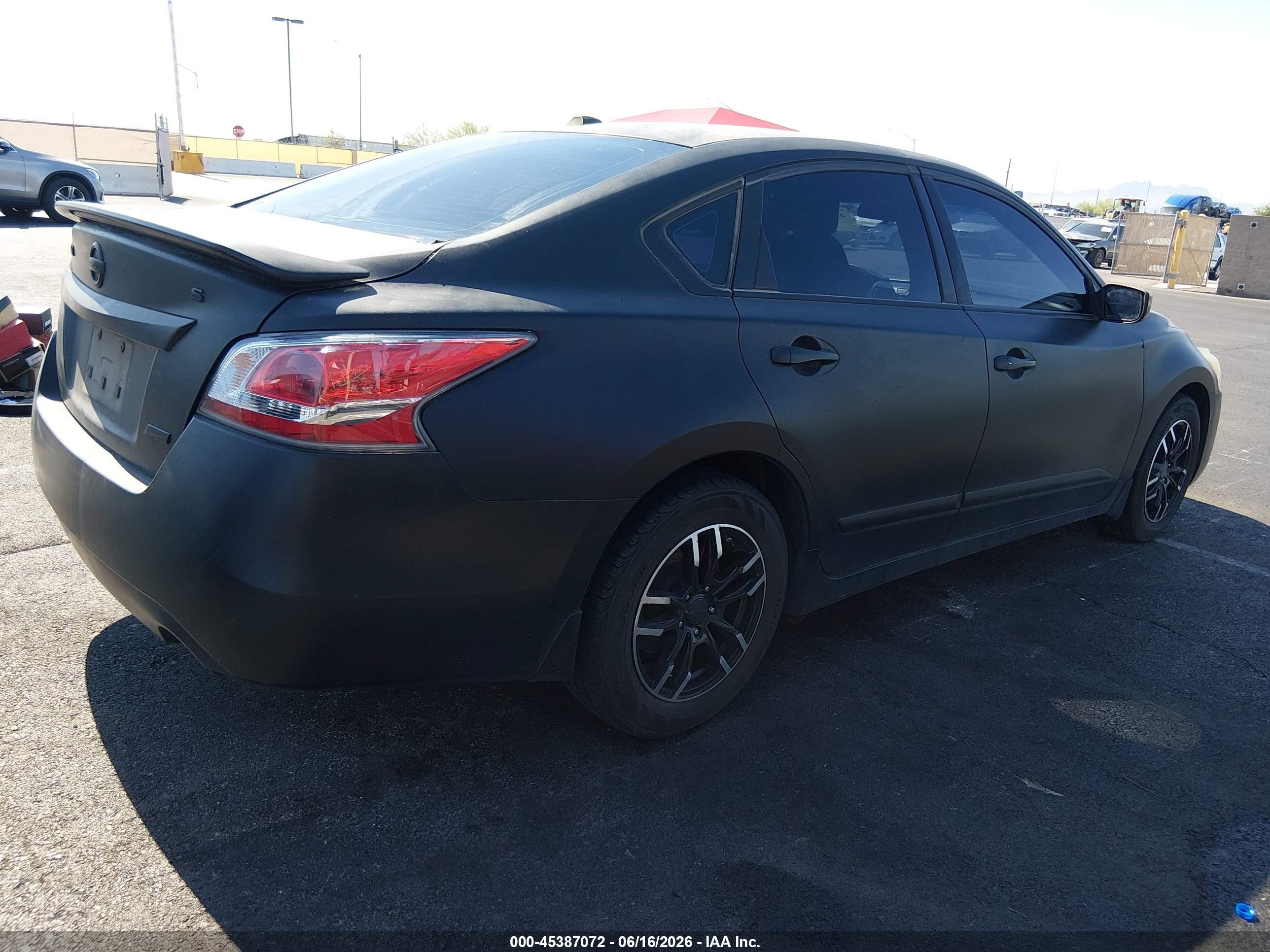 2014 Nissan Altima 2.5 S Black vin: 1N4AL3AP4EC427136