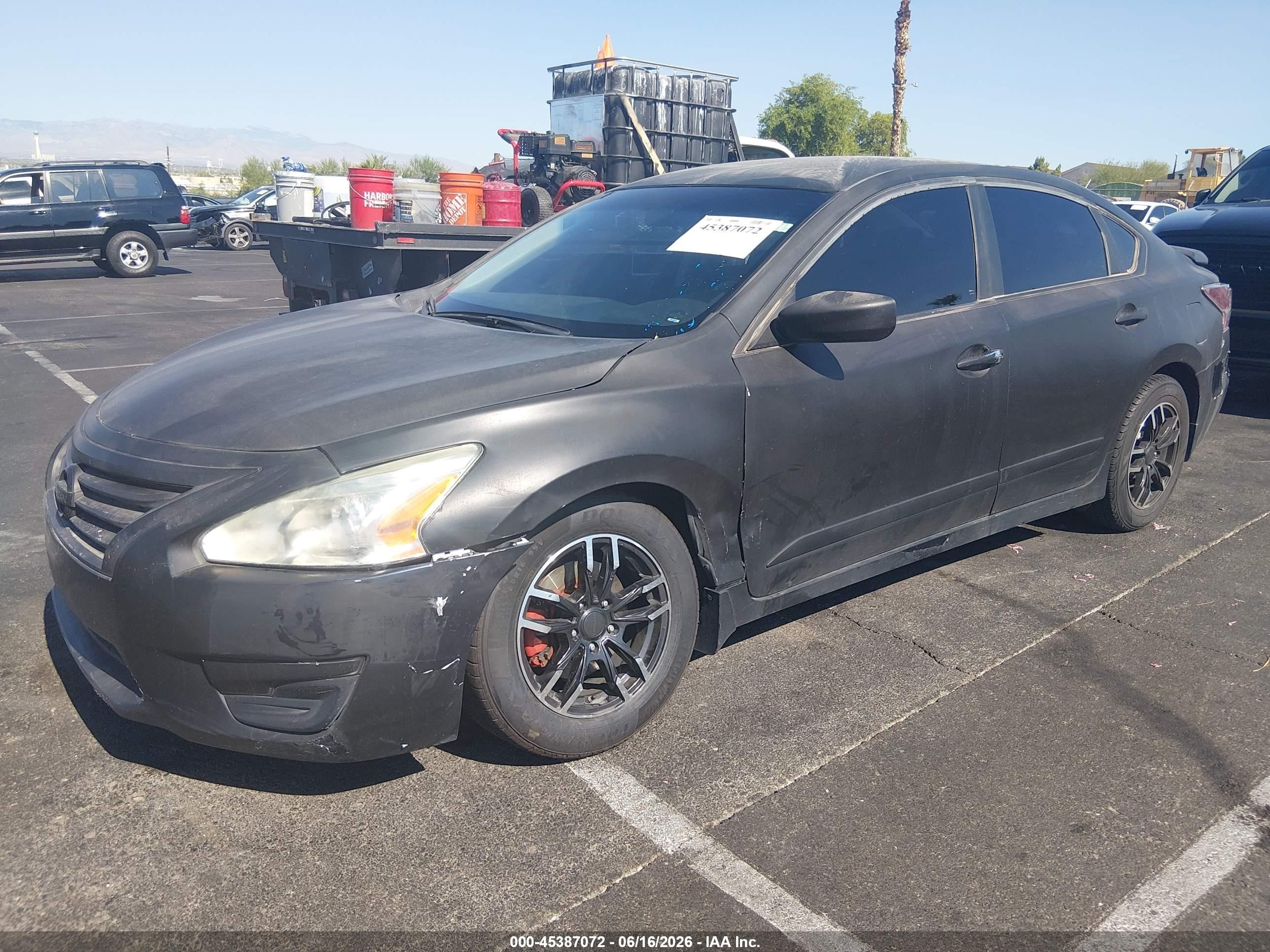 2014 Nissan Altima 2.5 S Black vin: 1N4AL3AP4EC427136