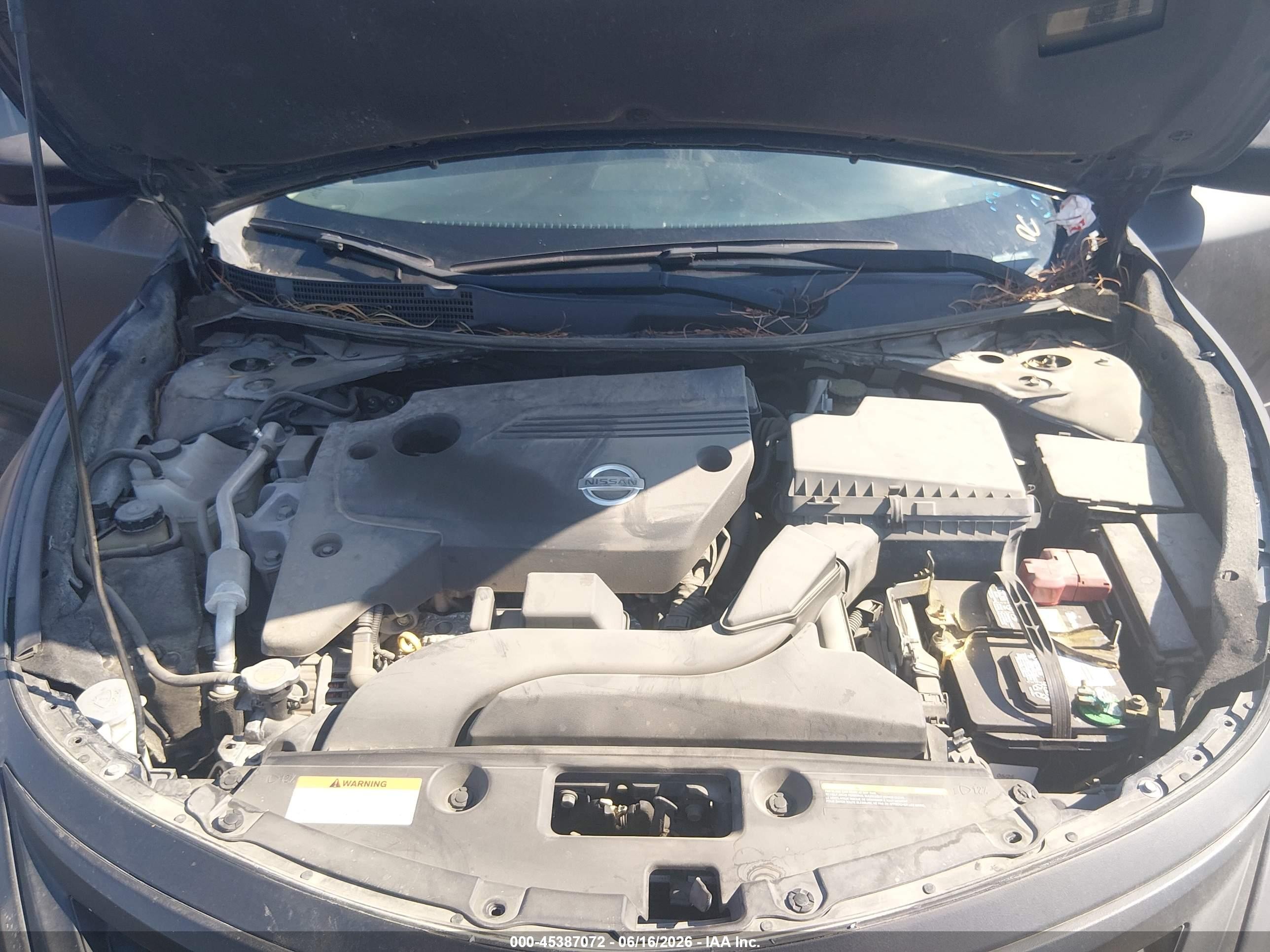 2014 Nissan Altima 2.5 S Black vin: 1N4AL3AP4EC427136