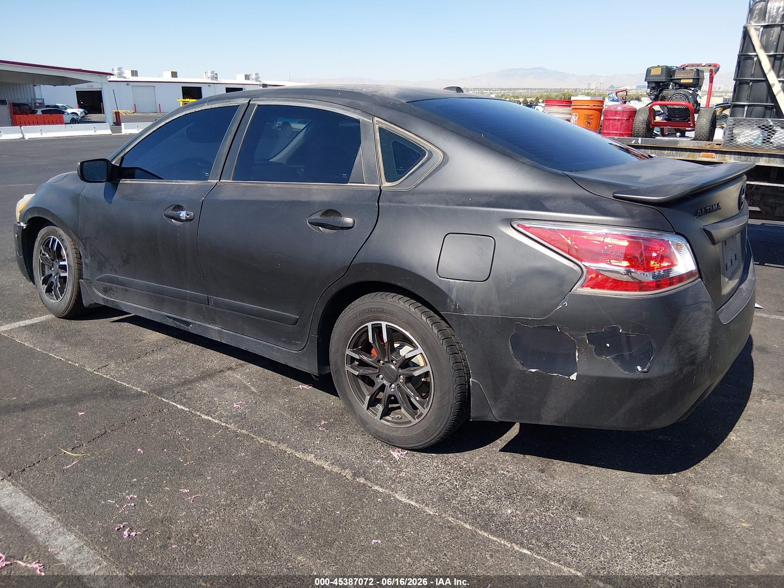 2014 Nissan Altima 2.5 S Black vin: 1N4AL3AP4EC427136