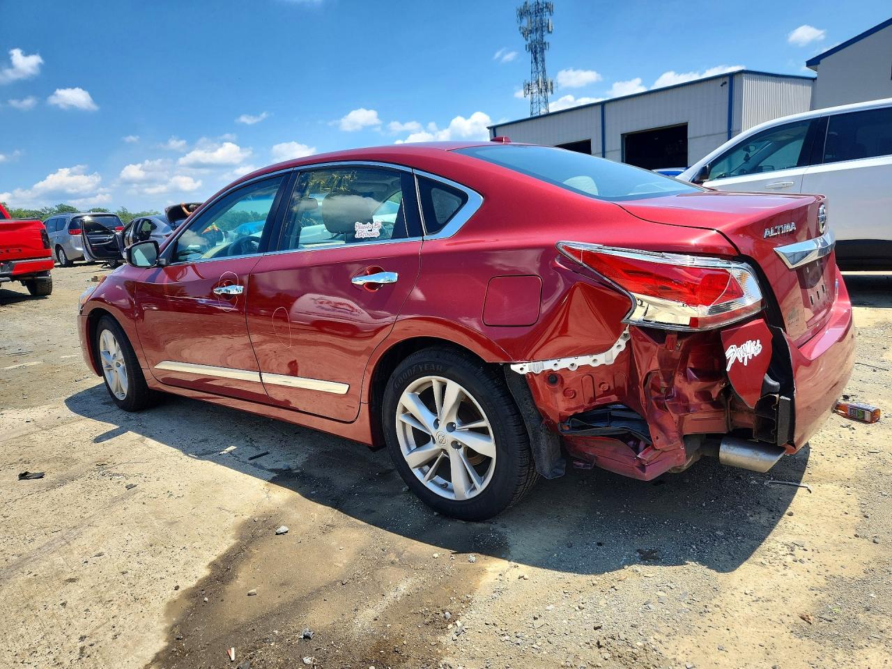 2014 Nissan Altima 2.5 Sl Red vin: 1N4AL3AP4EC901201