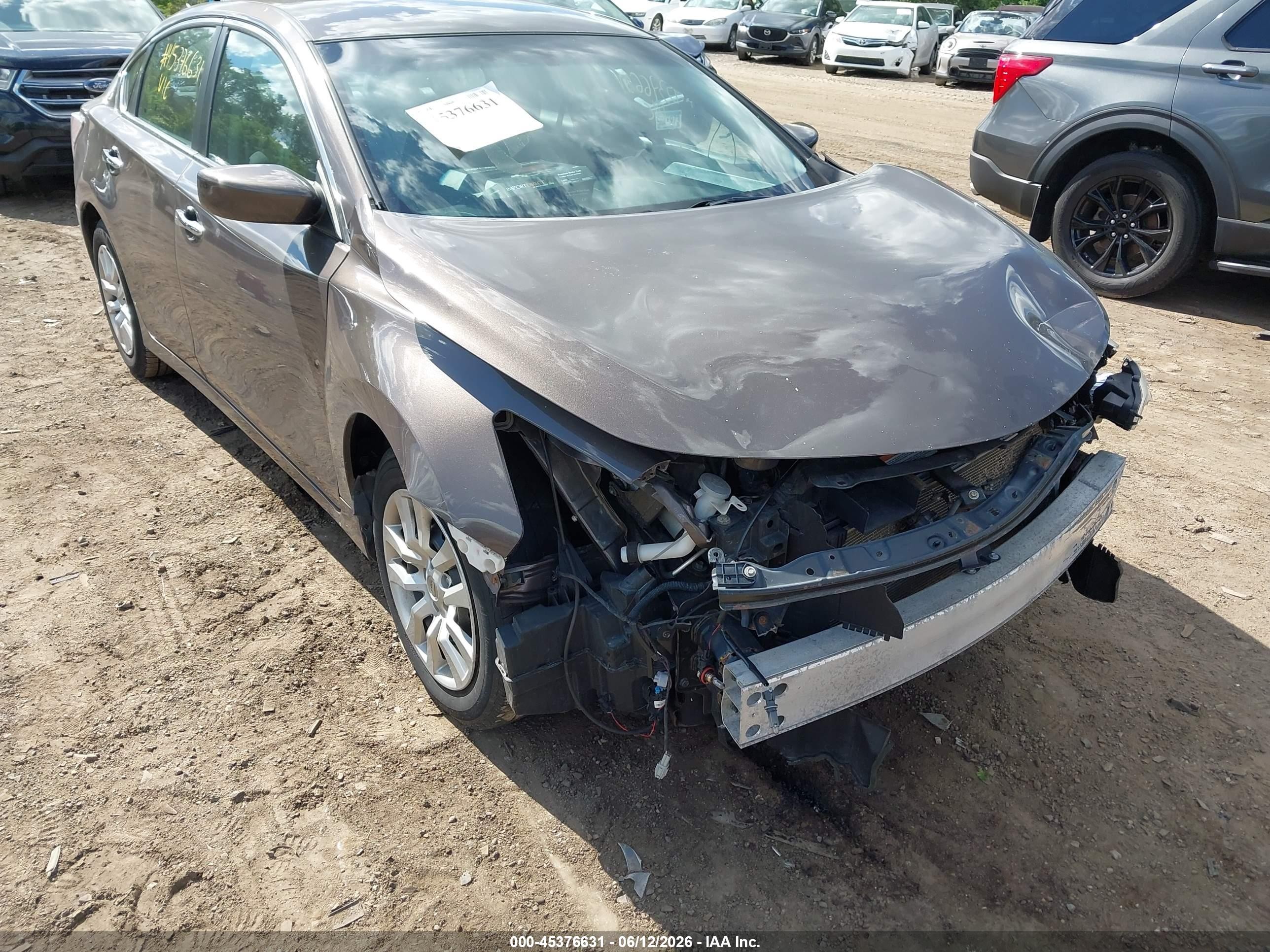 2014 Nissan Altima 2.5 S Gray vin: 1N4AL3AP4EN214336