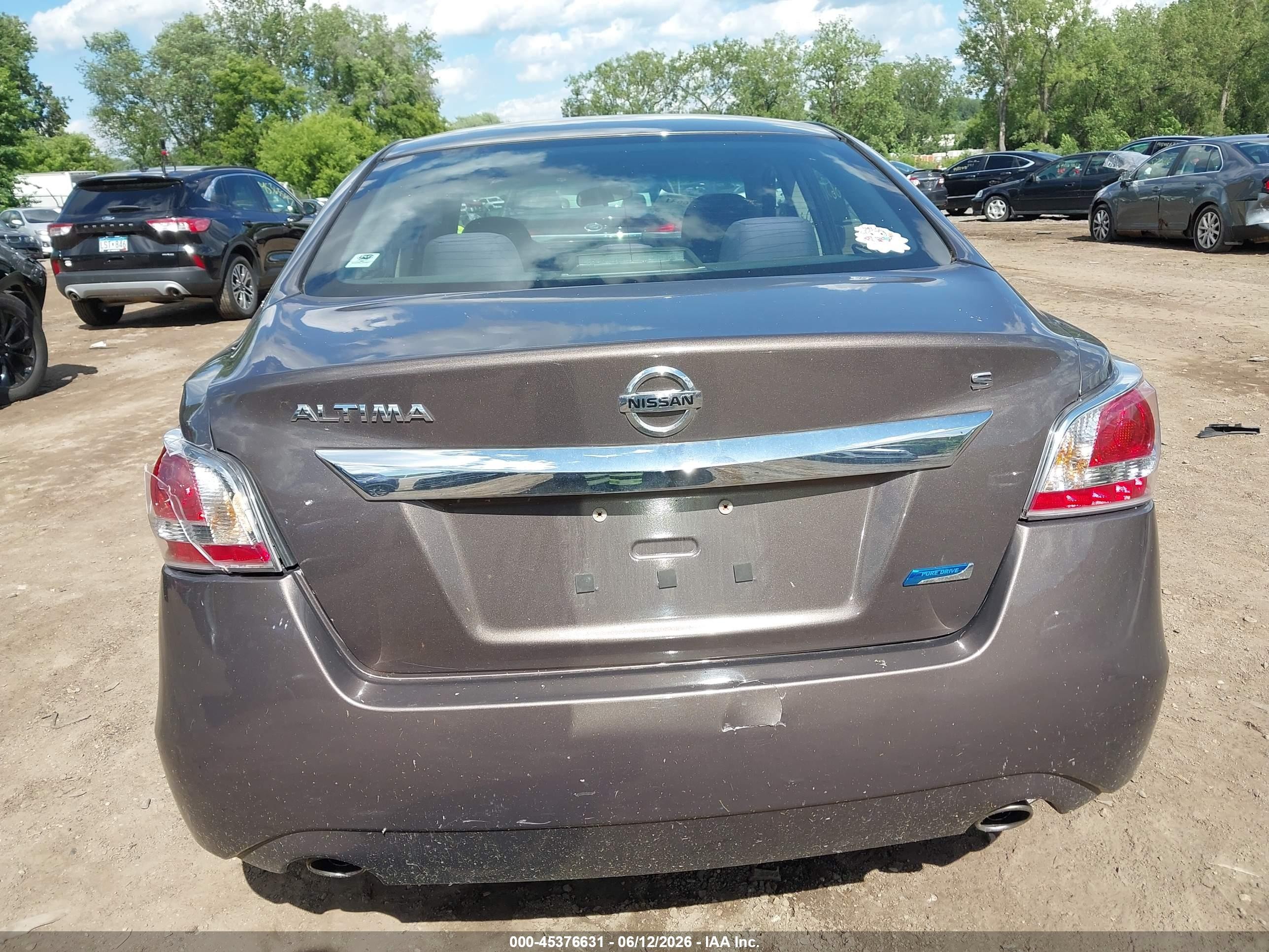 2014 Nissan Altima 2.5 S Gray vin: 1N4AL3AP4EN214336