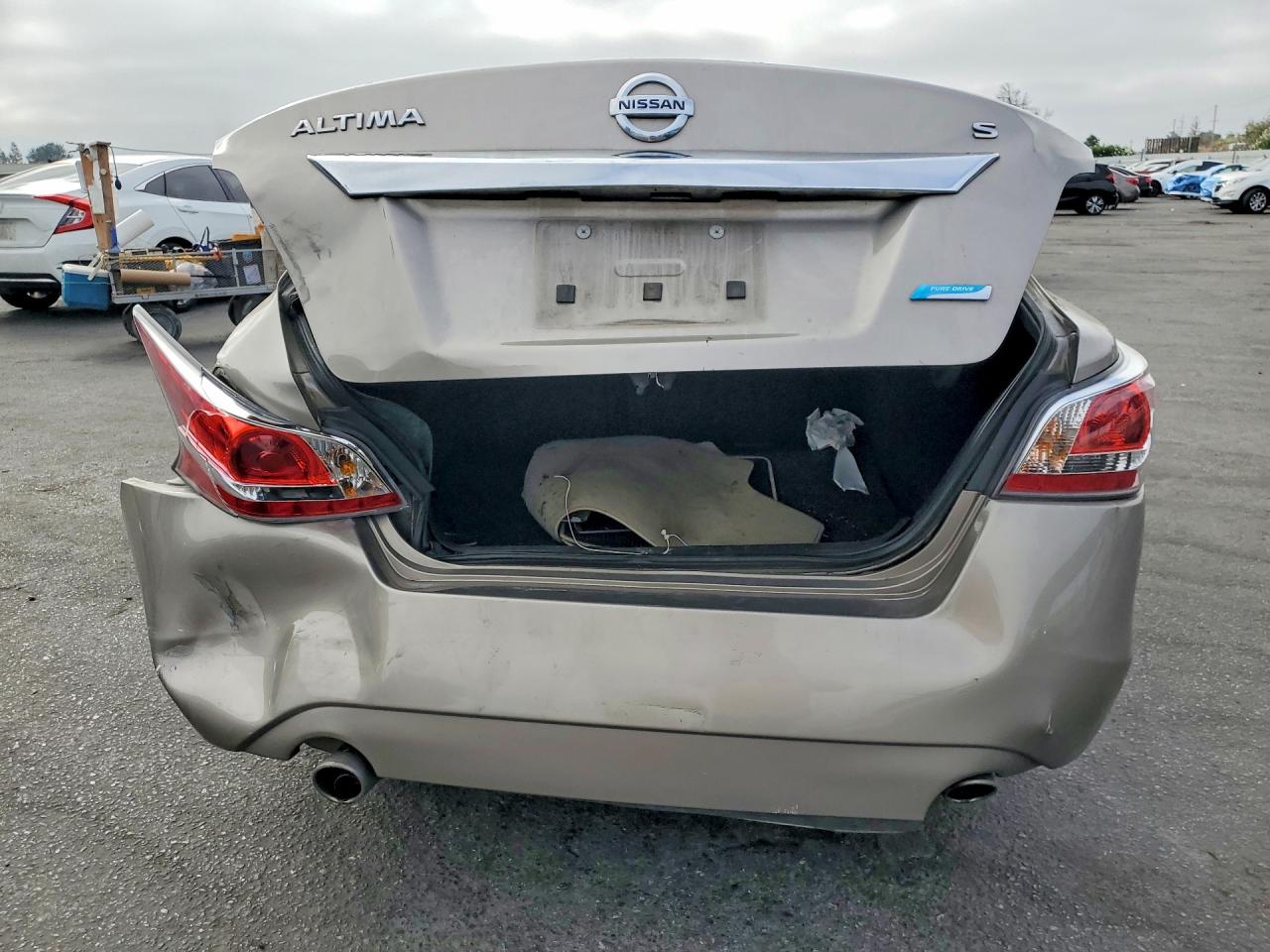 2014 Nissan Altima 2.5 Beige vin: 1N4AL3AP4EN216166