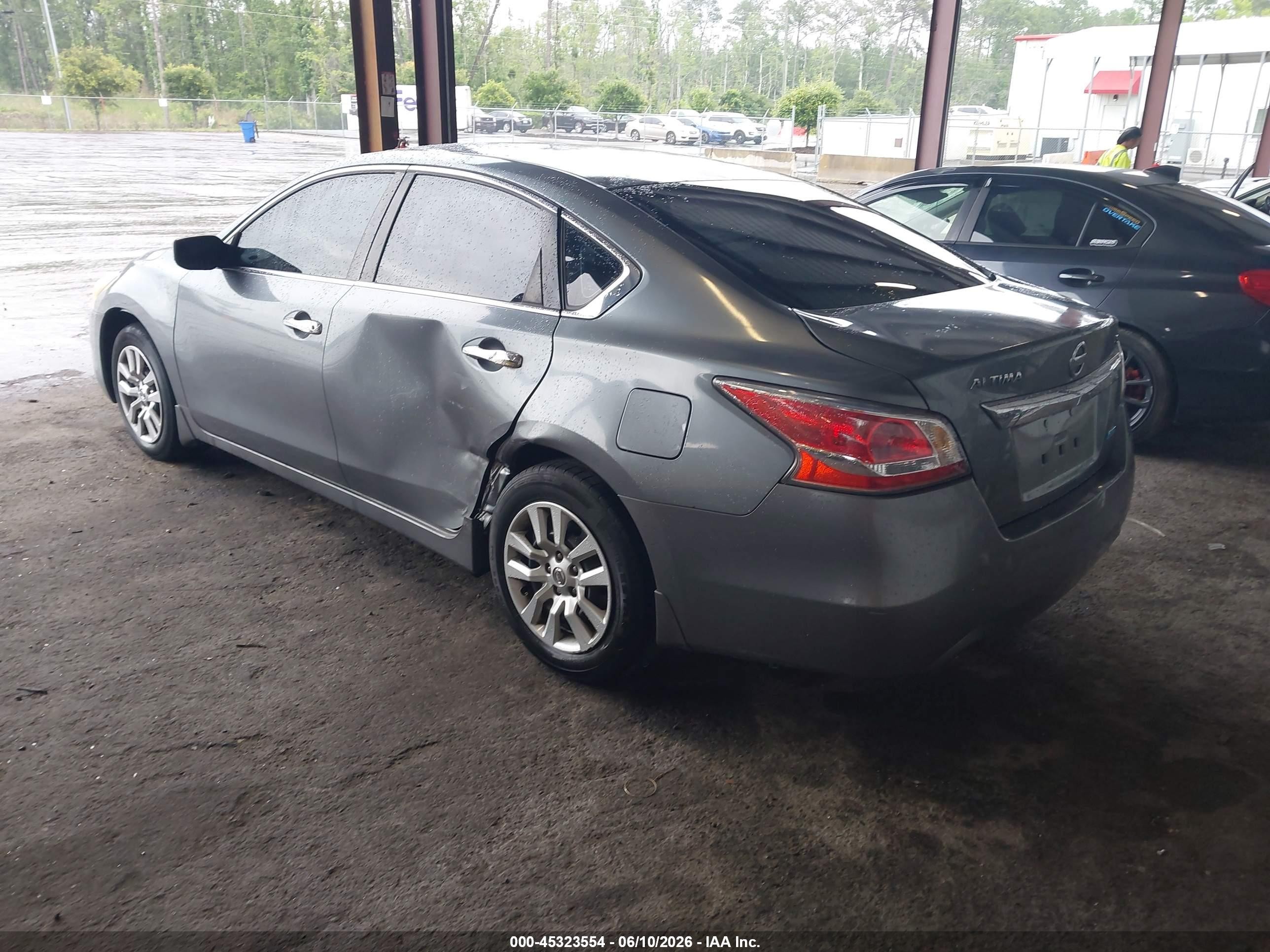 2014 Nissan Altima 2.5 S Gray vin: 1N4AL3AP4EN217656