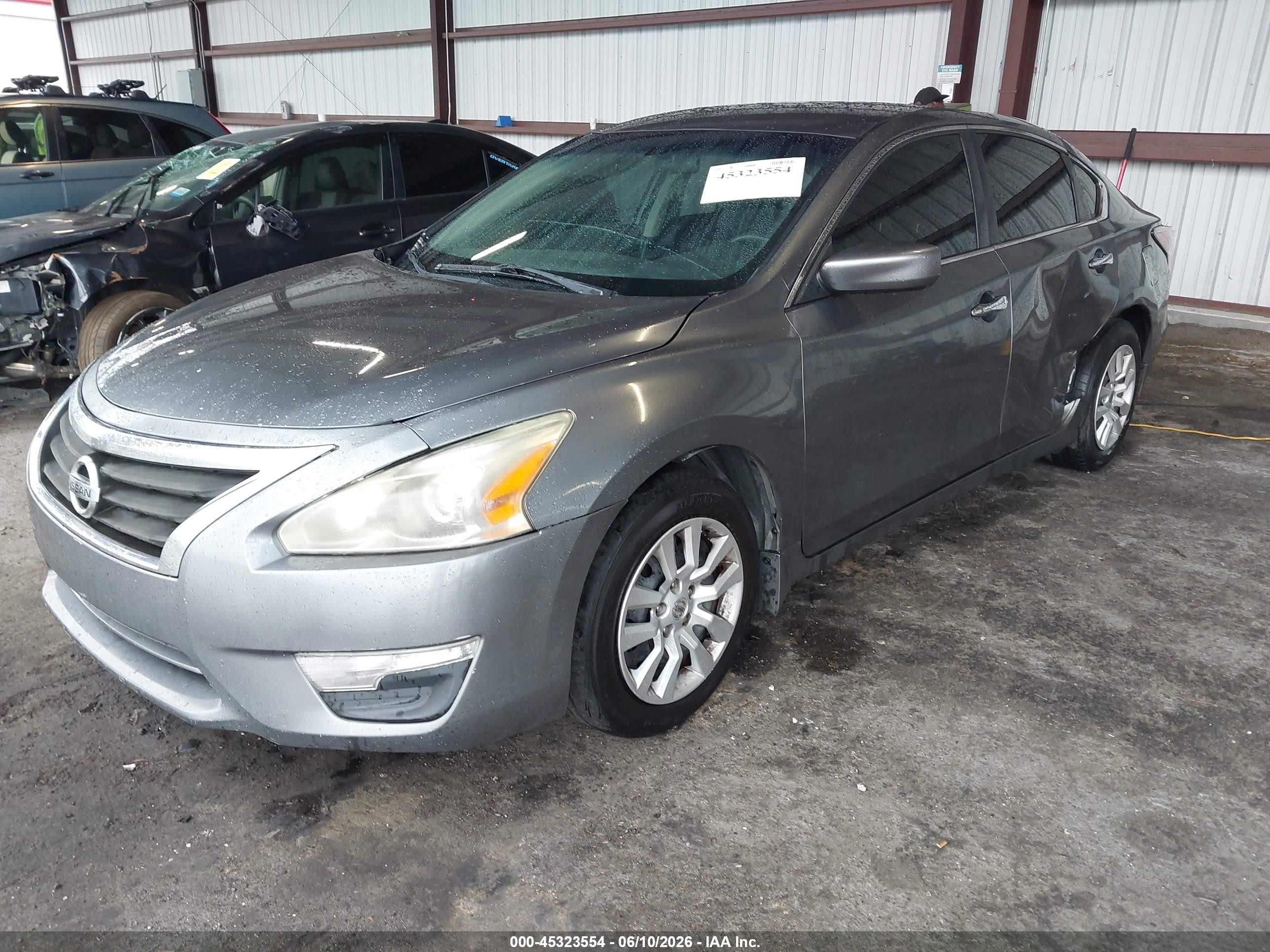2014 Nissan Altima 2.5 S Gray vin: 1N4AL3AP4EN217656