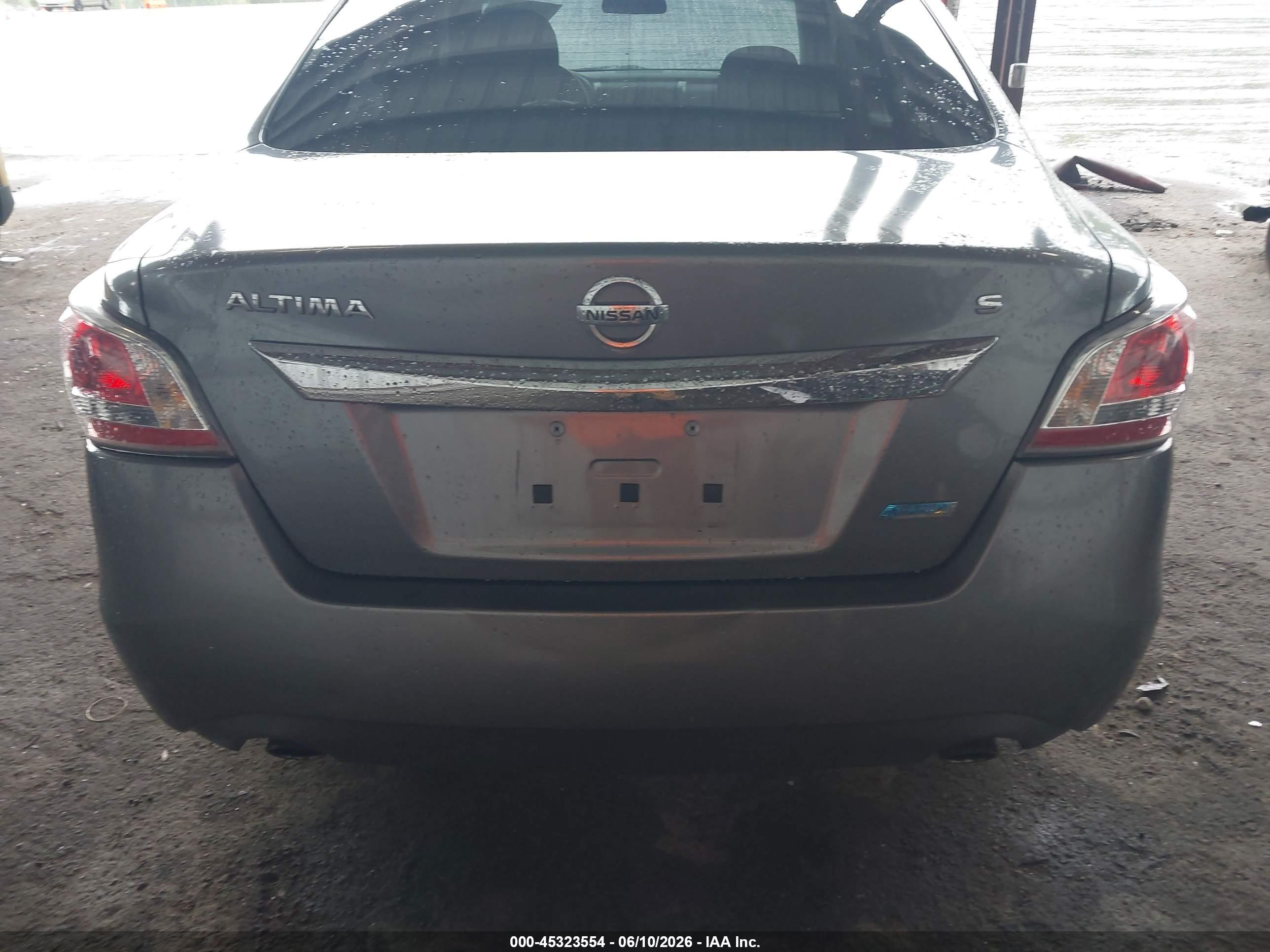 2014 Nissan Altima 2.5 S Gray vin: 1N4AL3AP4EN217656