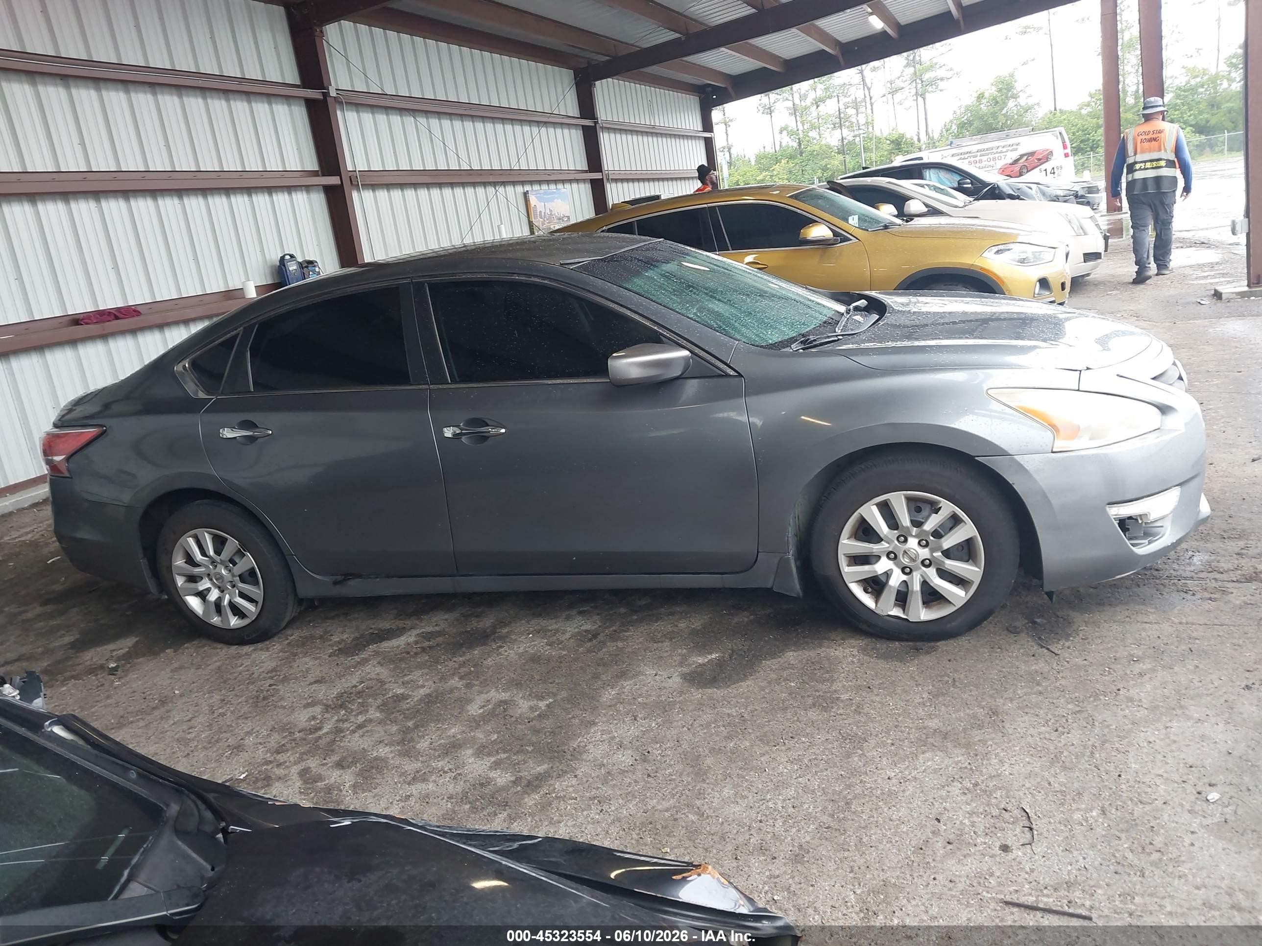 2014 Nissan Altima 2.5 S Gray vin: 1N4AL3AP4EN217656