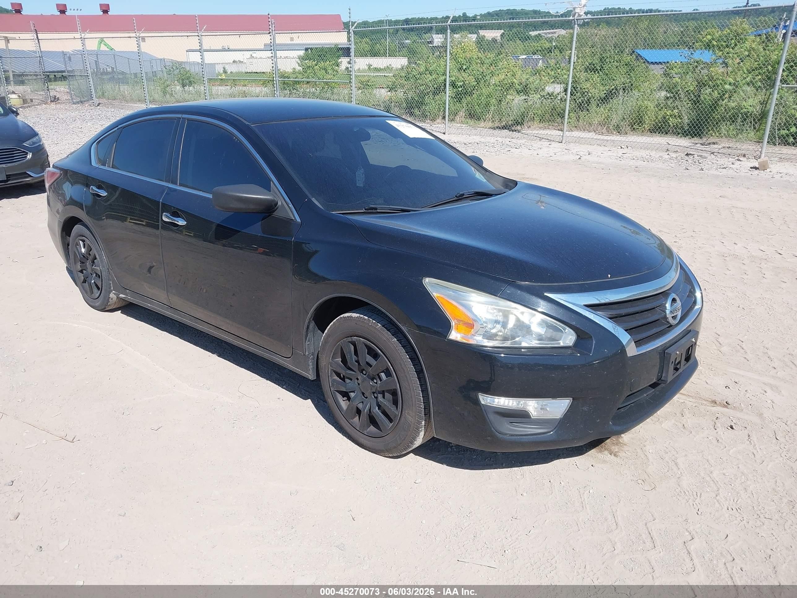 2014 Nissan Altima 2.5 S Black vin: 1N4AL3AP4EN220024