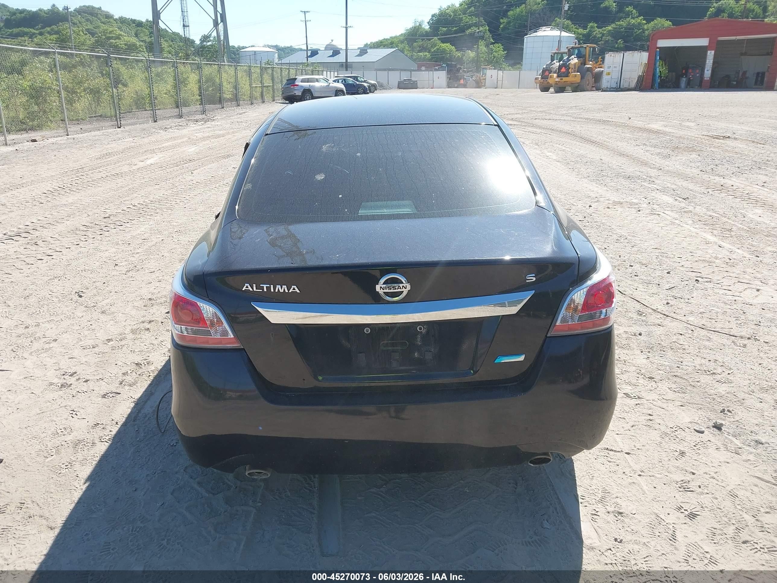 2014 Nissan Altima 2.5 S Black vin: 1N4AL3AP4EN220024