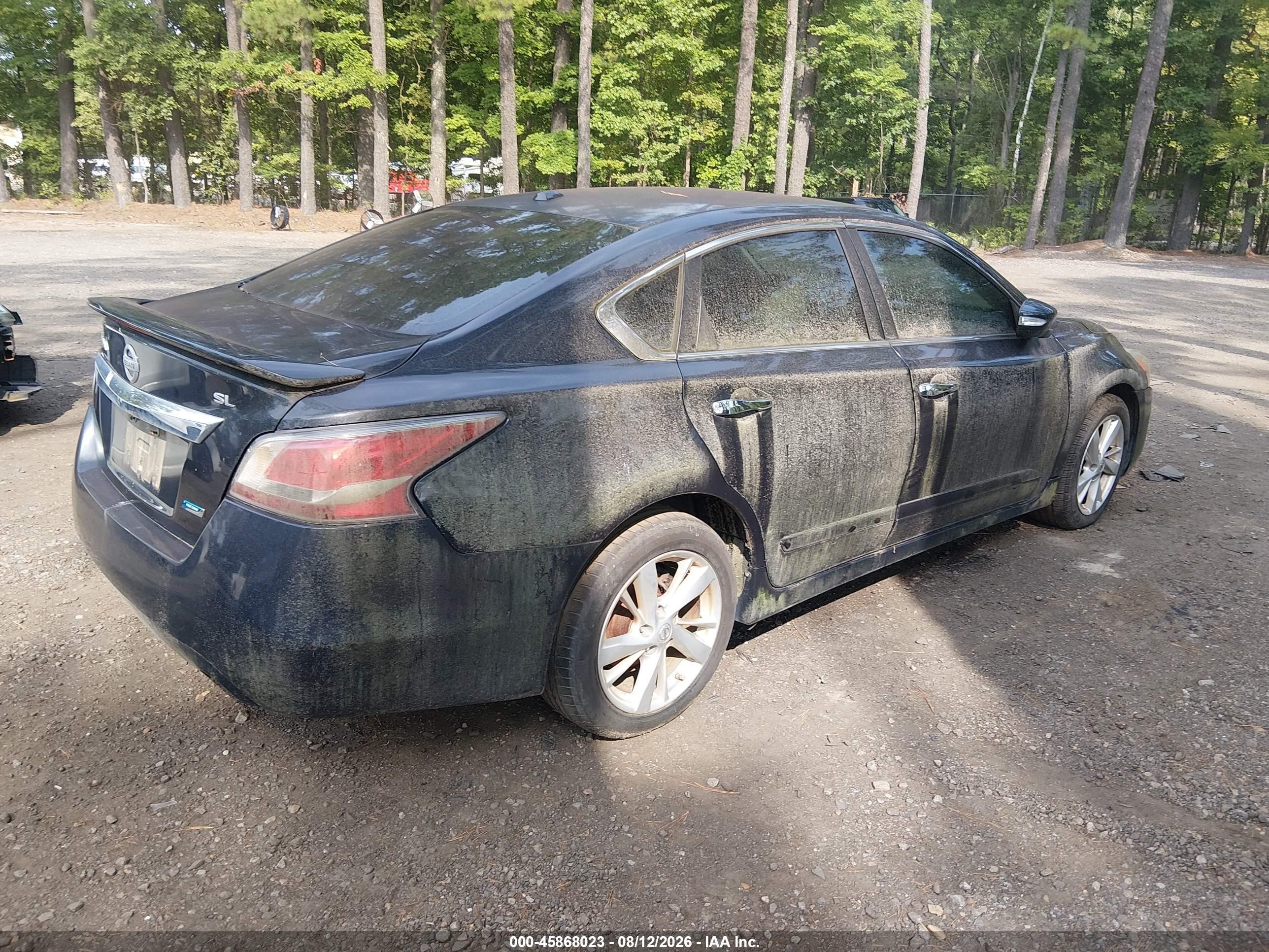 2014 Nissan Altima 2.5 Sl Dark Blue vin: 1N4AL3AP4EN225451