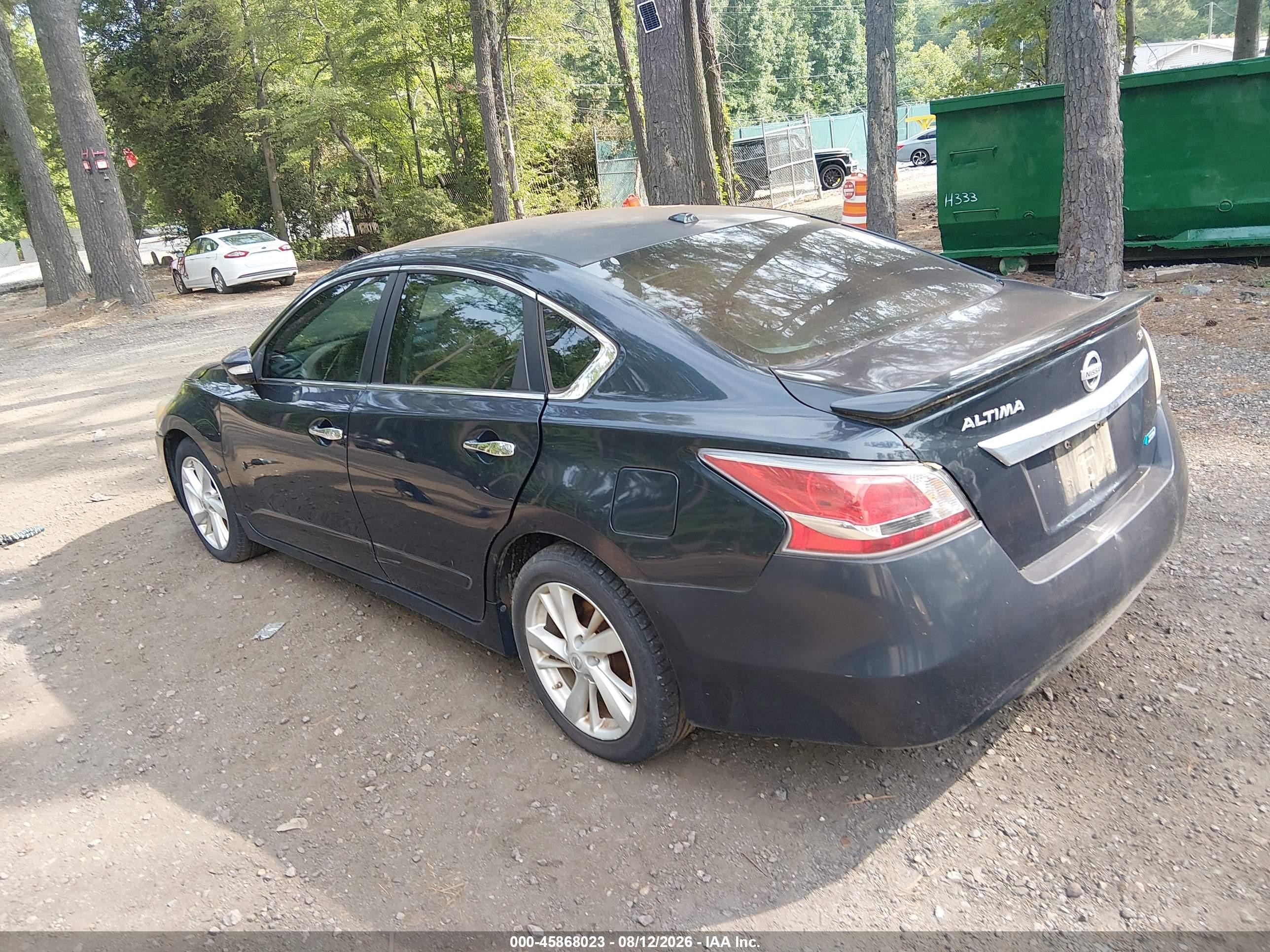 2014 Nissan Altima 2.5 Sl Dark Blue vin: 1N4AL3AP4EN225451