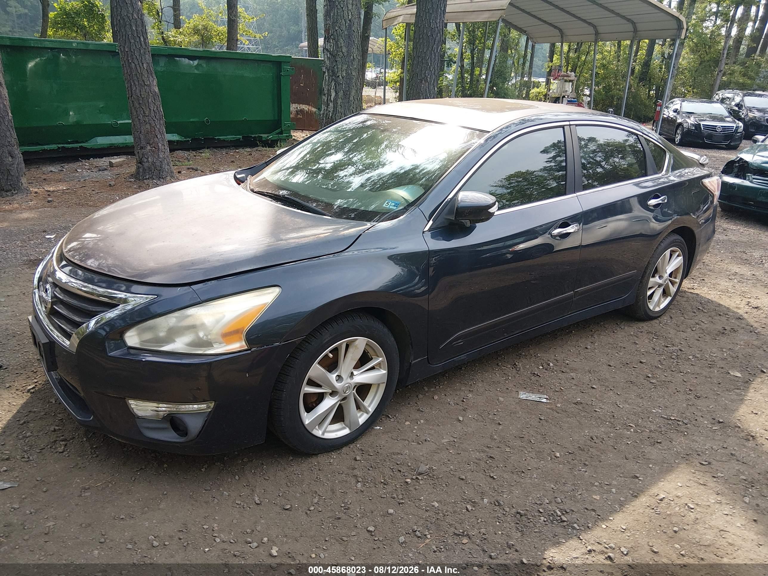 2014 Nissan Altima 2.5 Sl Dark Blue vin: 1N4AL3AP4EN225451