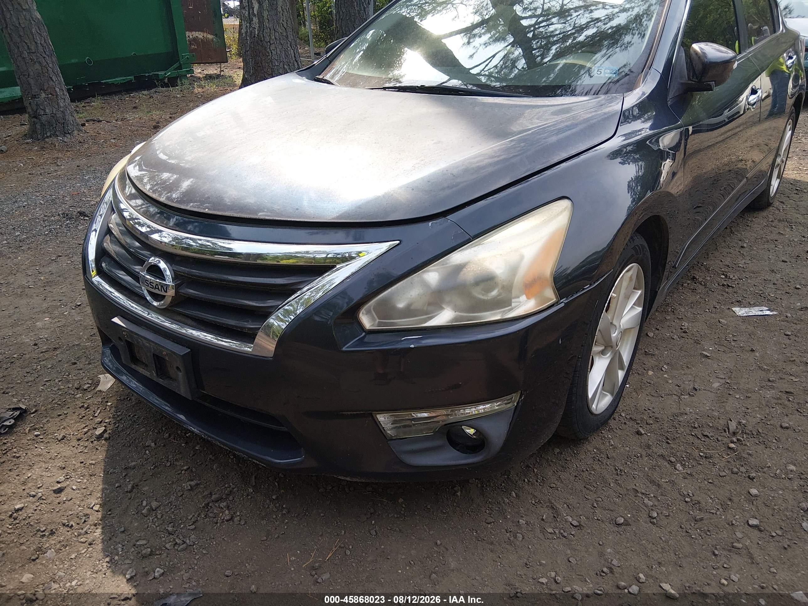 2014 Nissan Altima 2.5 Sl Dark Blue vin: 1N4AL3AP4EN225451