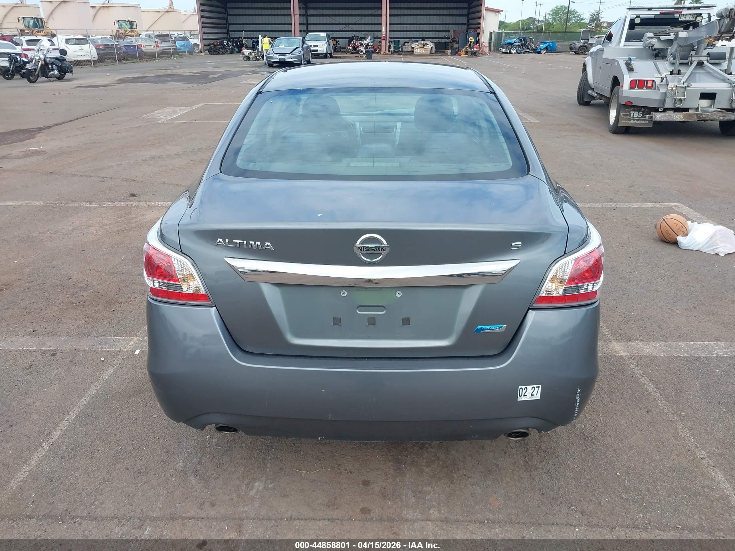 2014 Nissan Altima 2.5 S Gray vin: 1N4AL3AP4EN226177