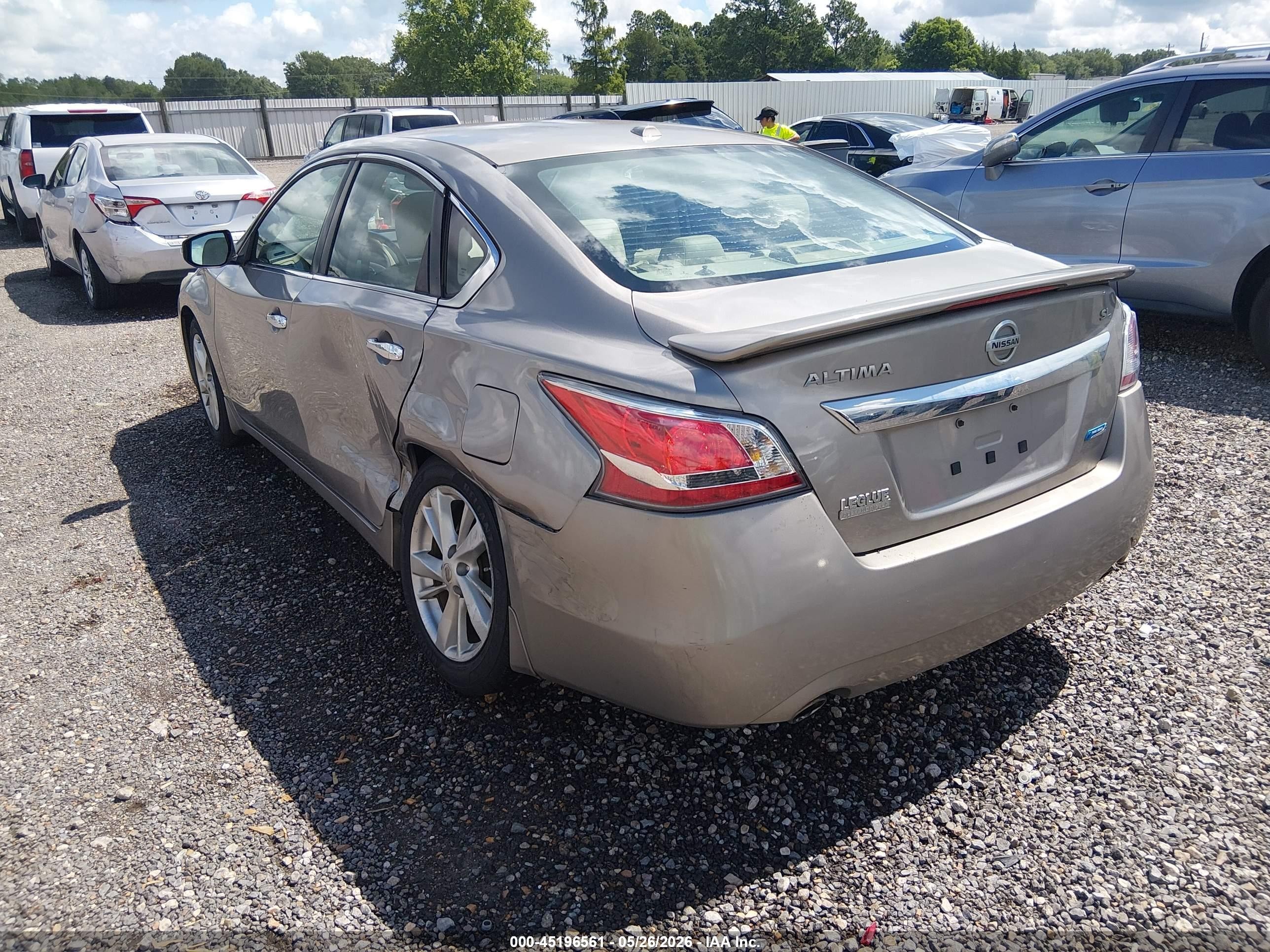 2014 Nissan Altima 2.5 Sl Золотой vin: 1N4AL3AP4EN228253