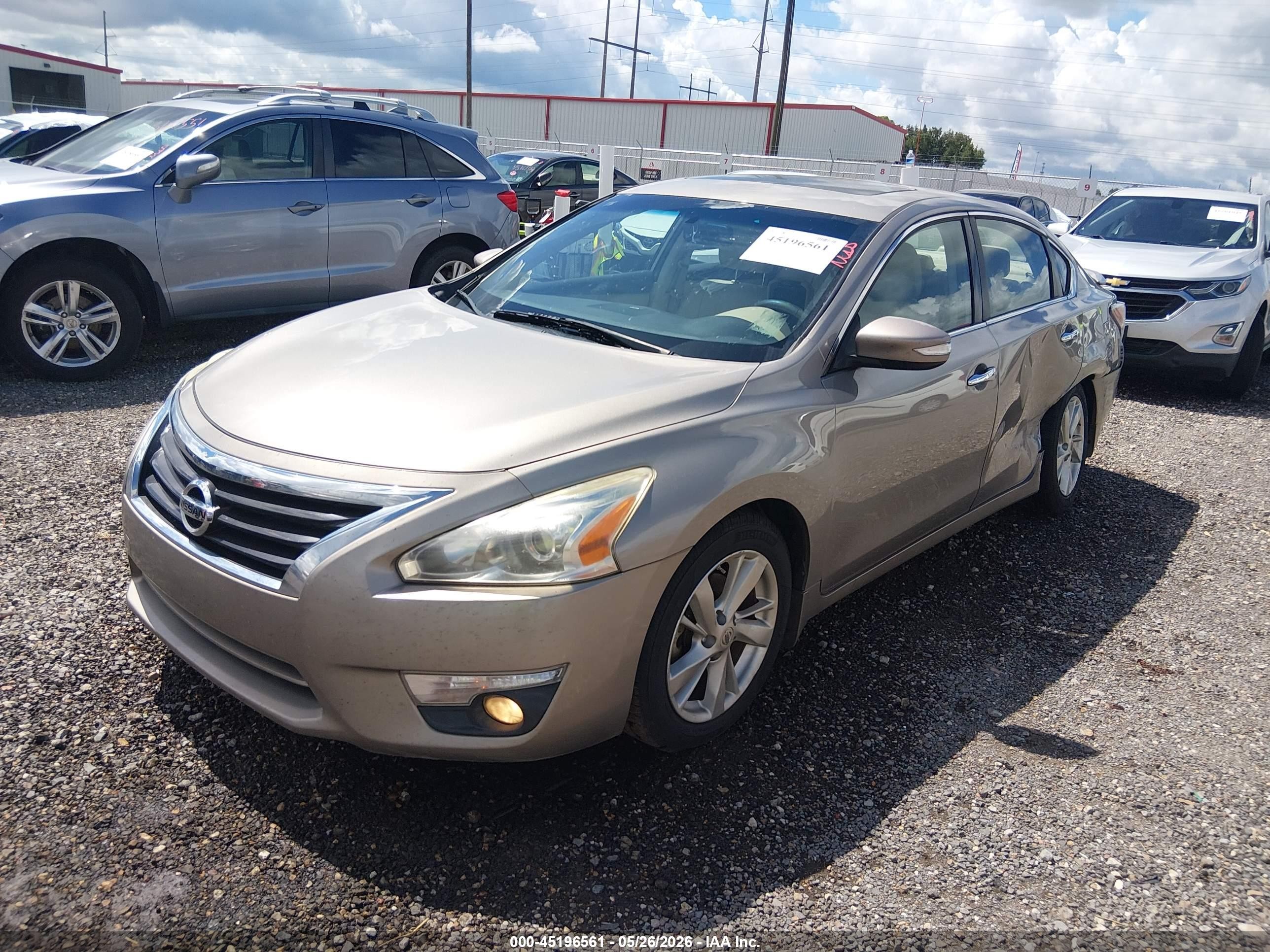 2014 Nissan Altima 2.5 Sl Золотой vin: 1N4AL3AP4EN228253