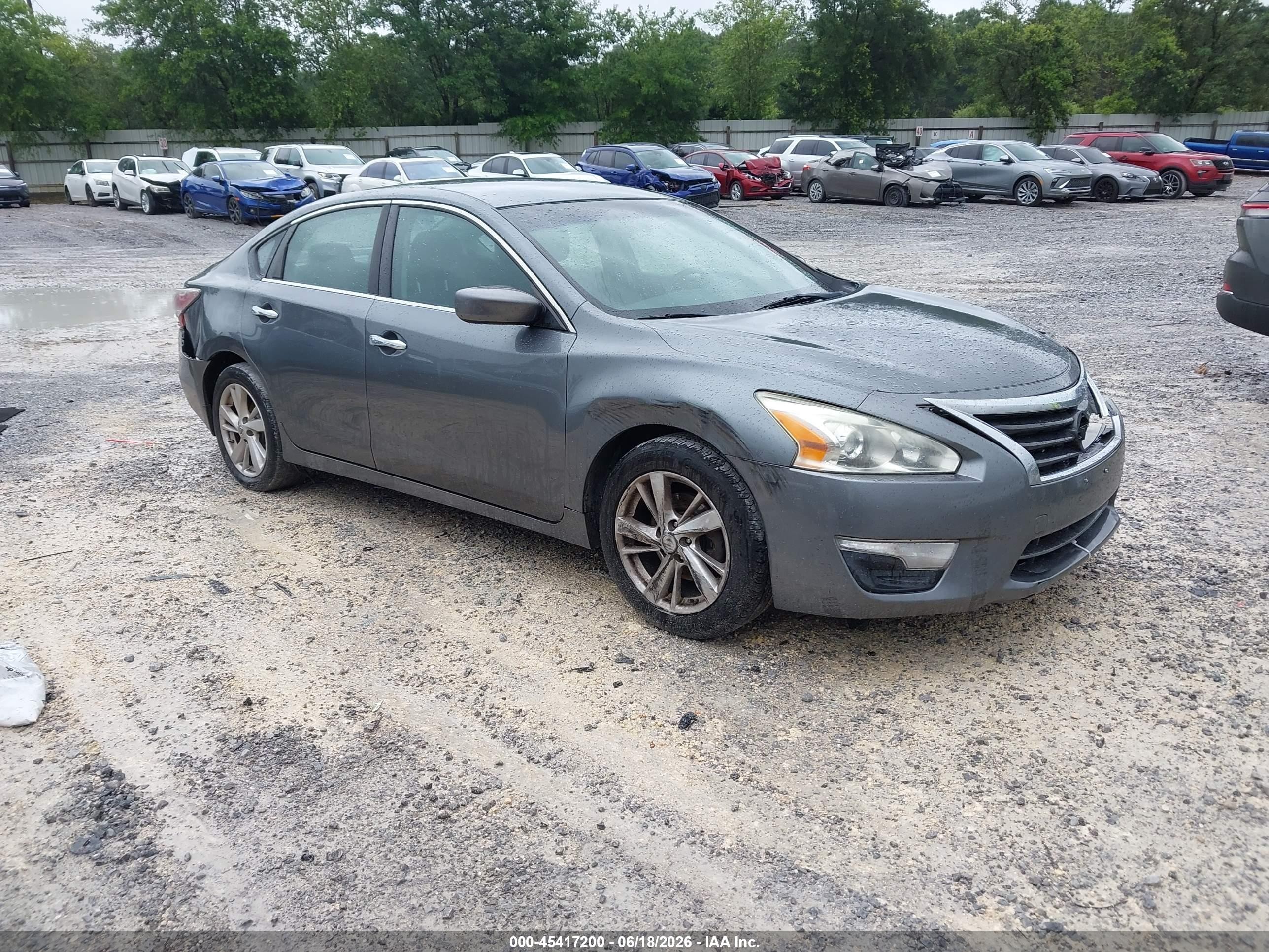 2014 Nissan Altima 2.5 Sv Gray vin: 1N4AL3AP4EN234358