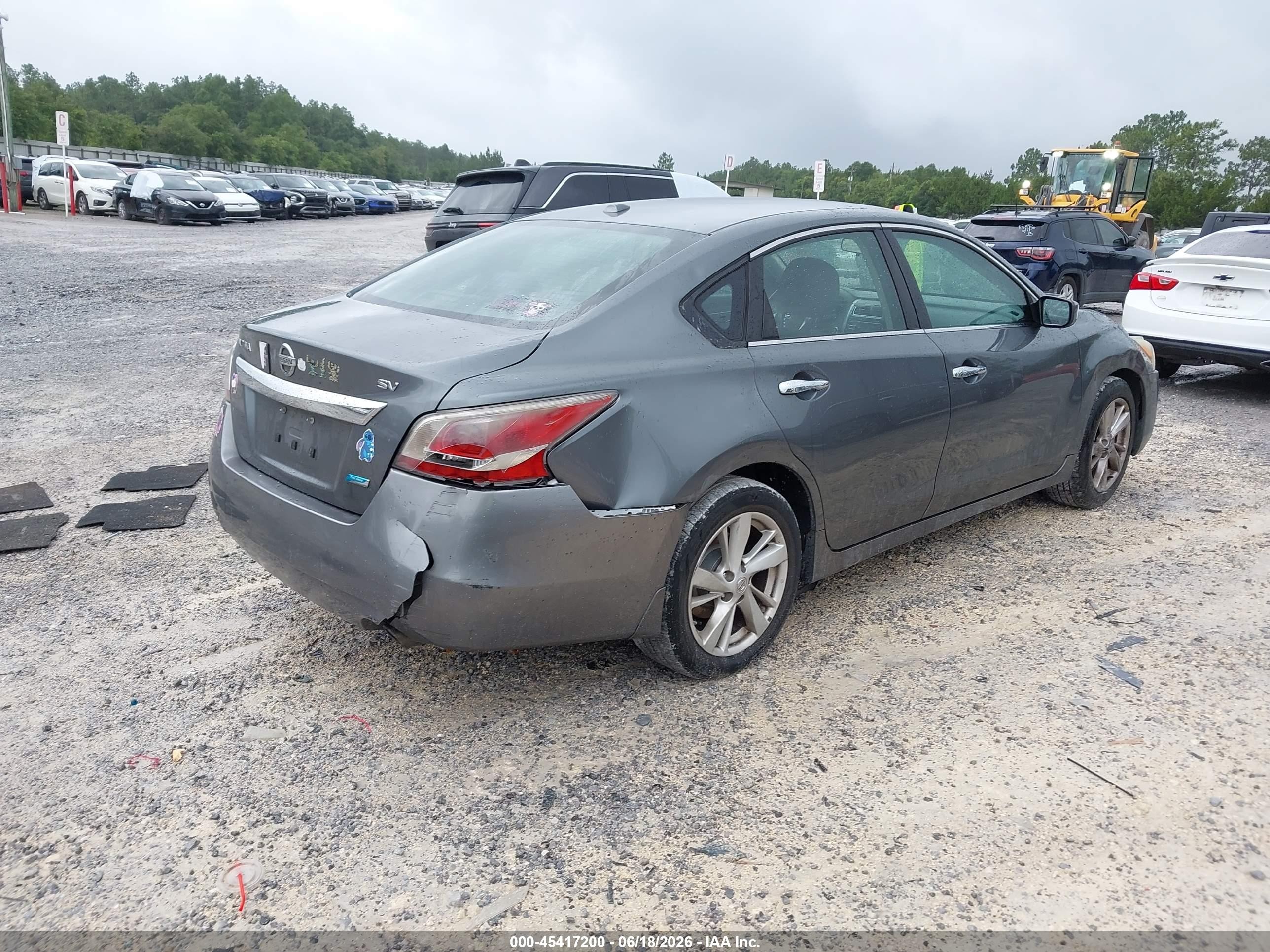 2014 Nissan Altima 2.5 Sv Gray vin: 1N4AL3AP4EN234358