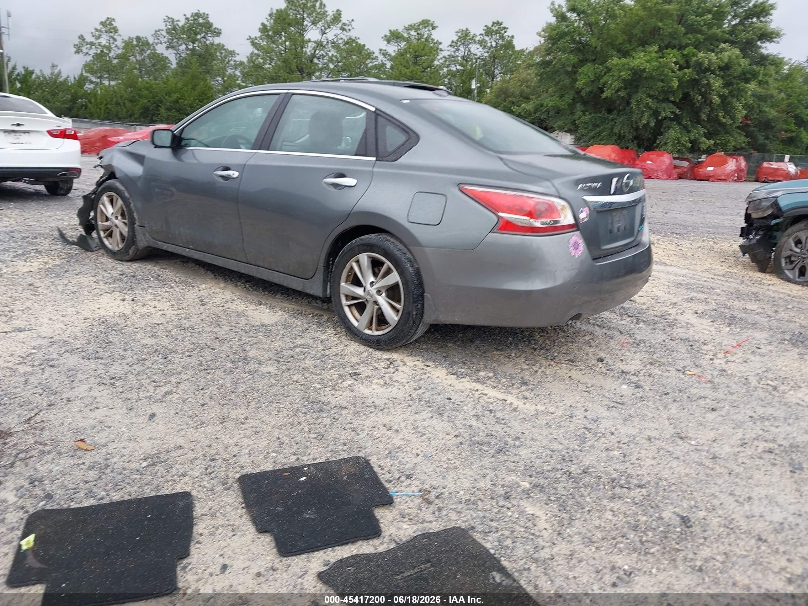2014 Nissan Altima 2.5 Sv Gray vin: 1N4AL3AP4EN234358