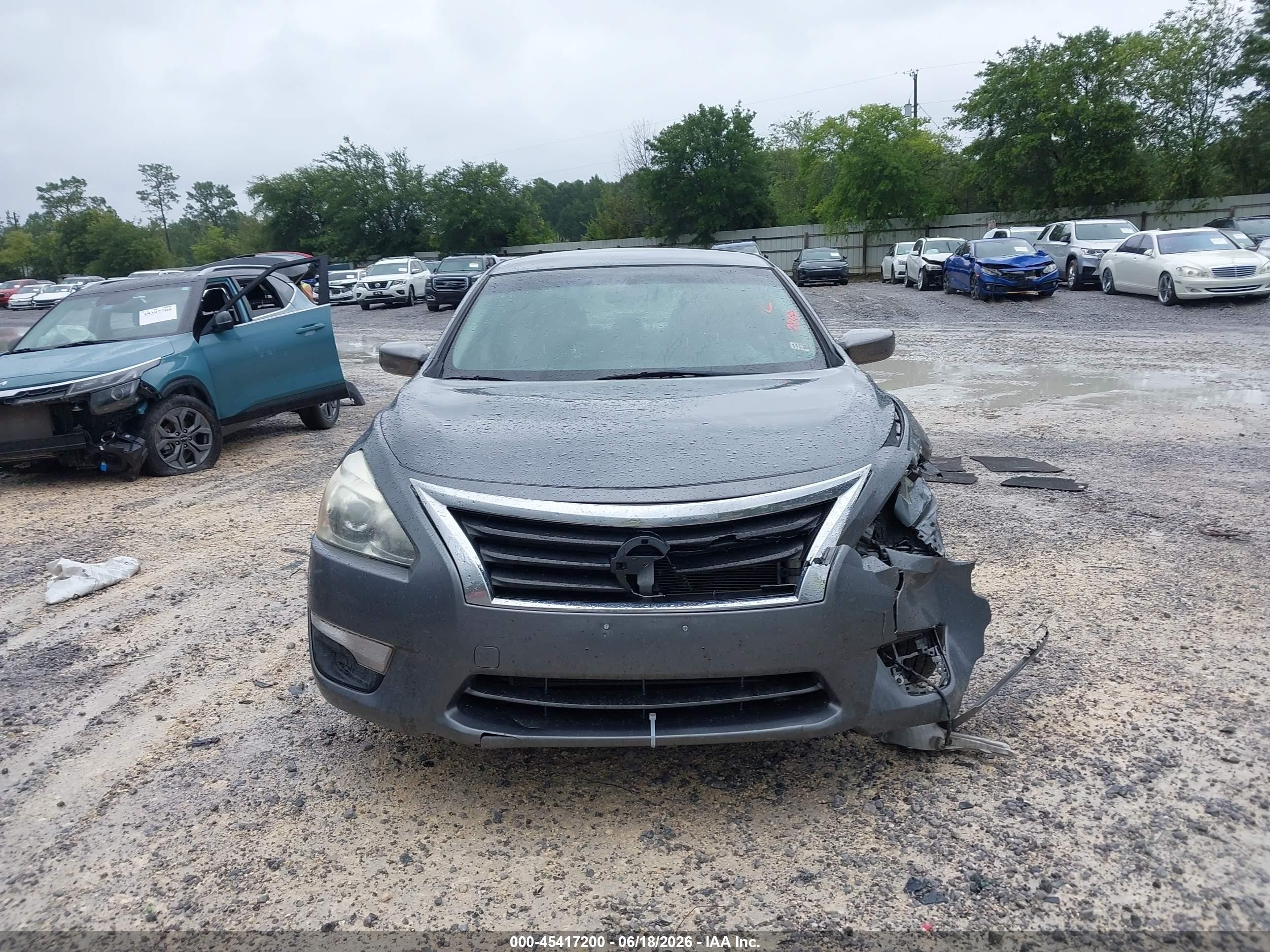 2014 Nissan Altima 2.5 Sv Gray vin: 1N4AL3AP4EN234358