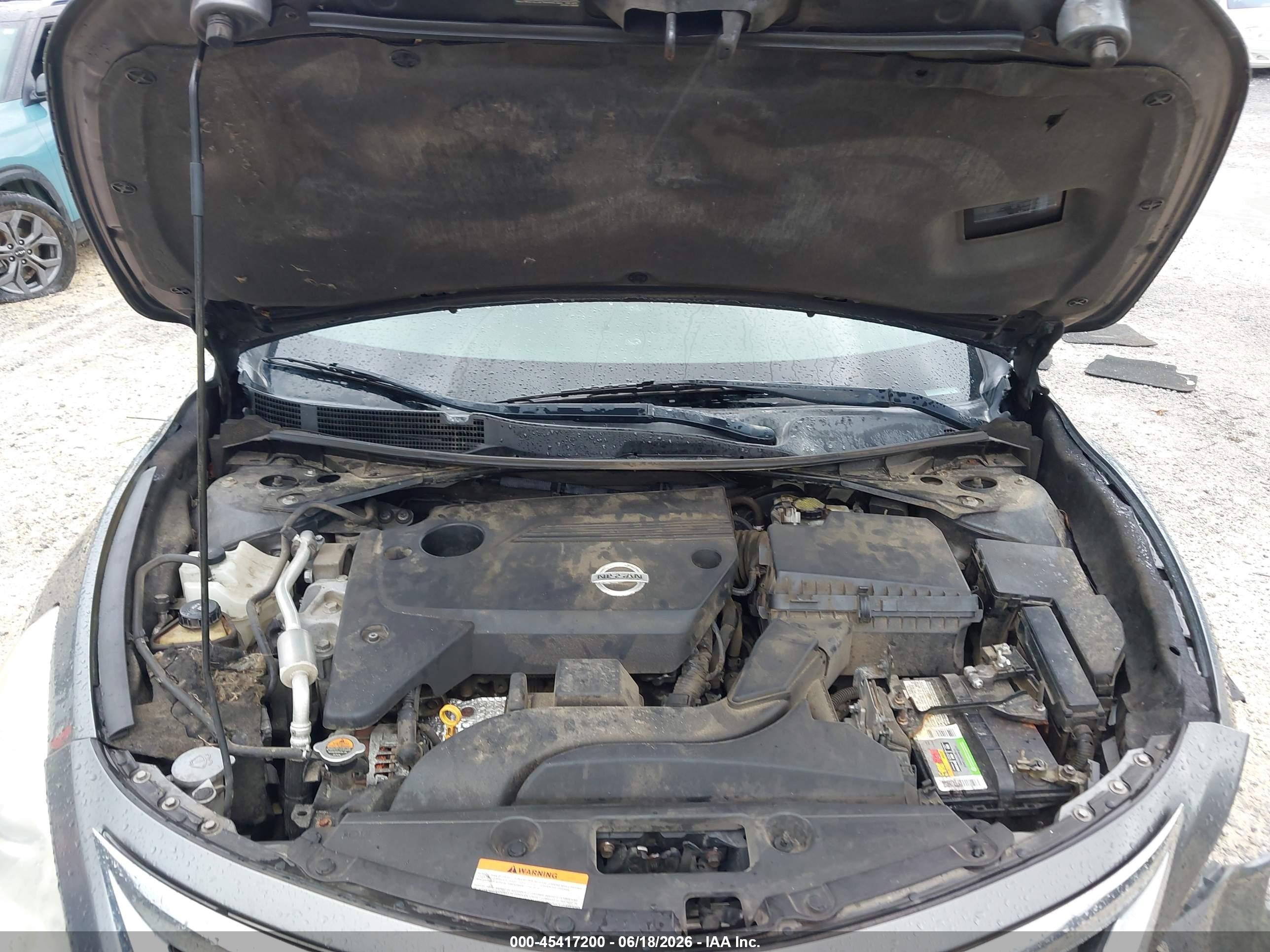 2014 Nissan Altima 2.5 Sv Gray vin: 1N4AL3AP4EN234358