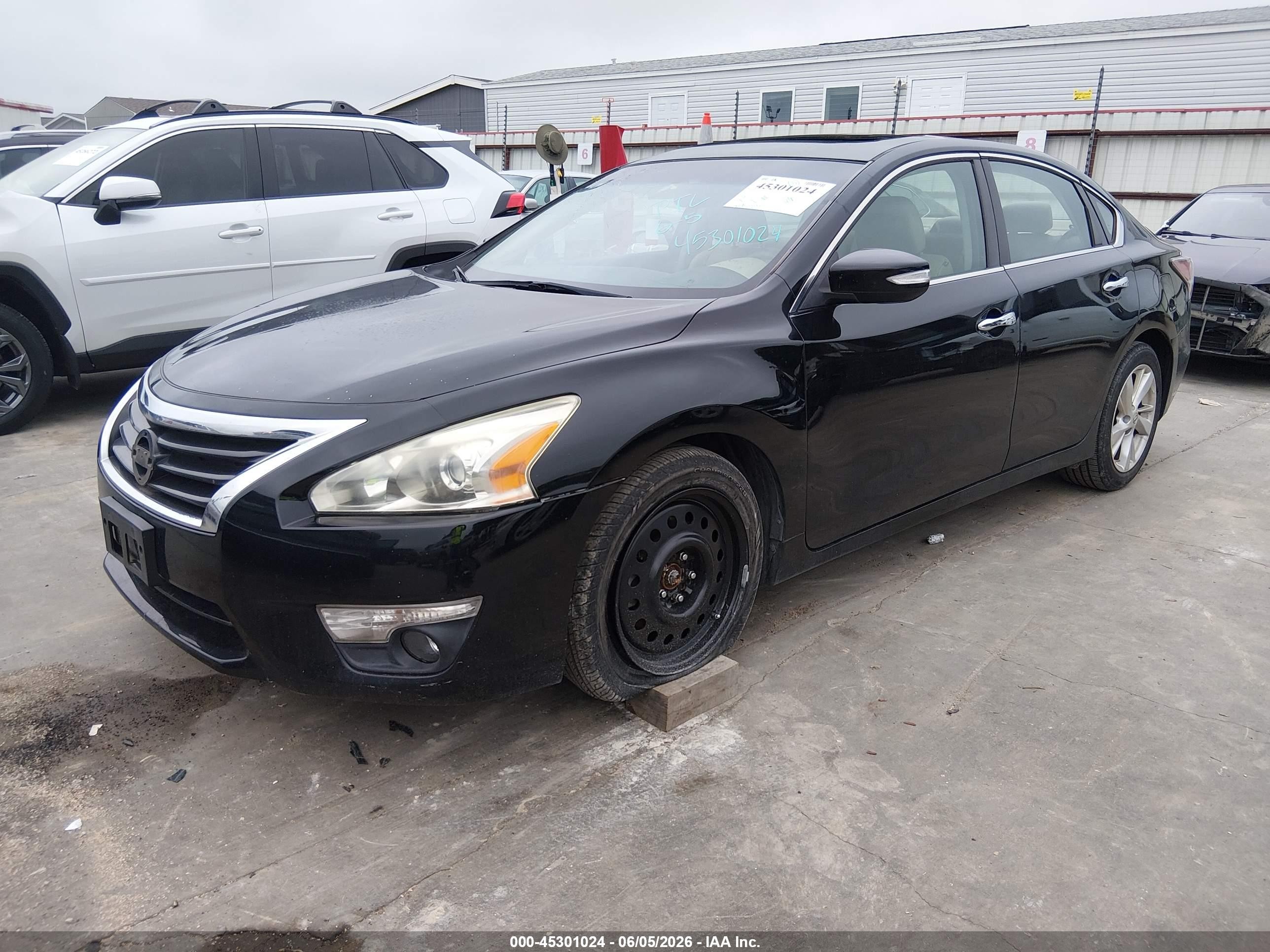 2014 Nissan Altima 2.5 Sl Black vin: 1N4AL3AP4EN235526