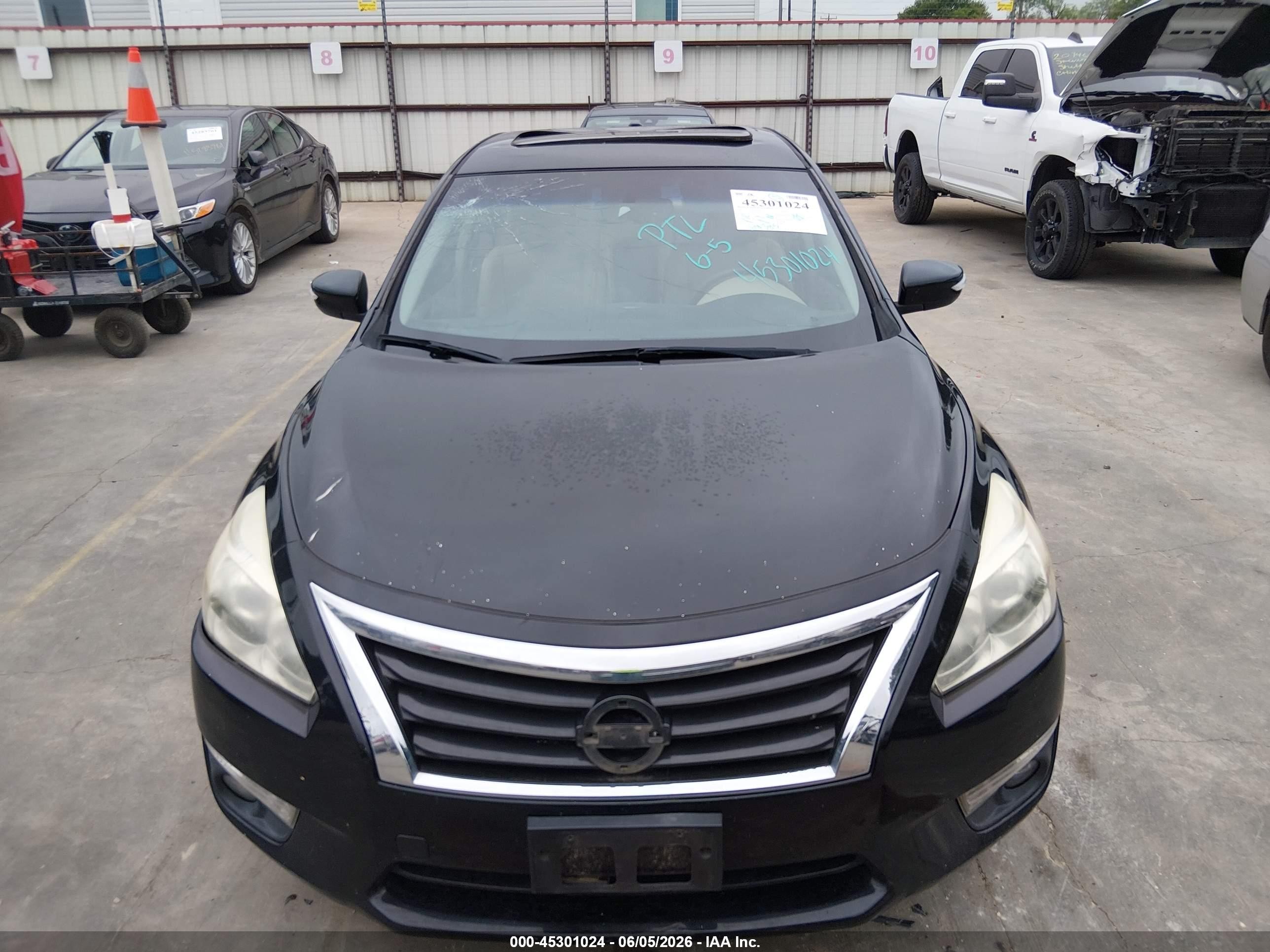 2014 Nissan Altima 2.5 Sl Black vin: 1N4AL3AP4EN235526