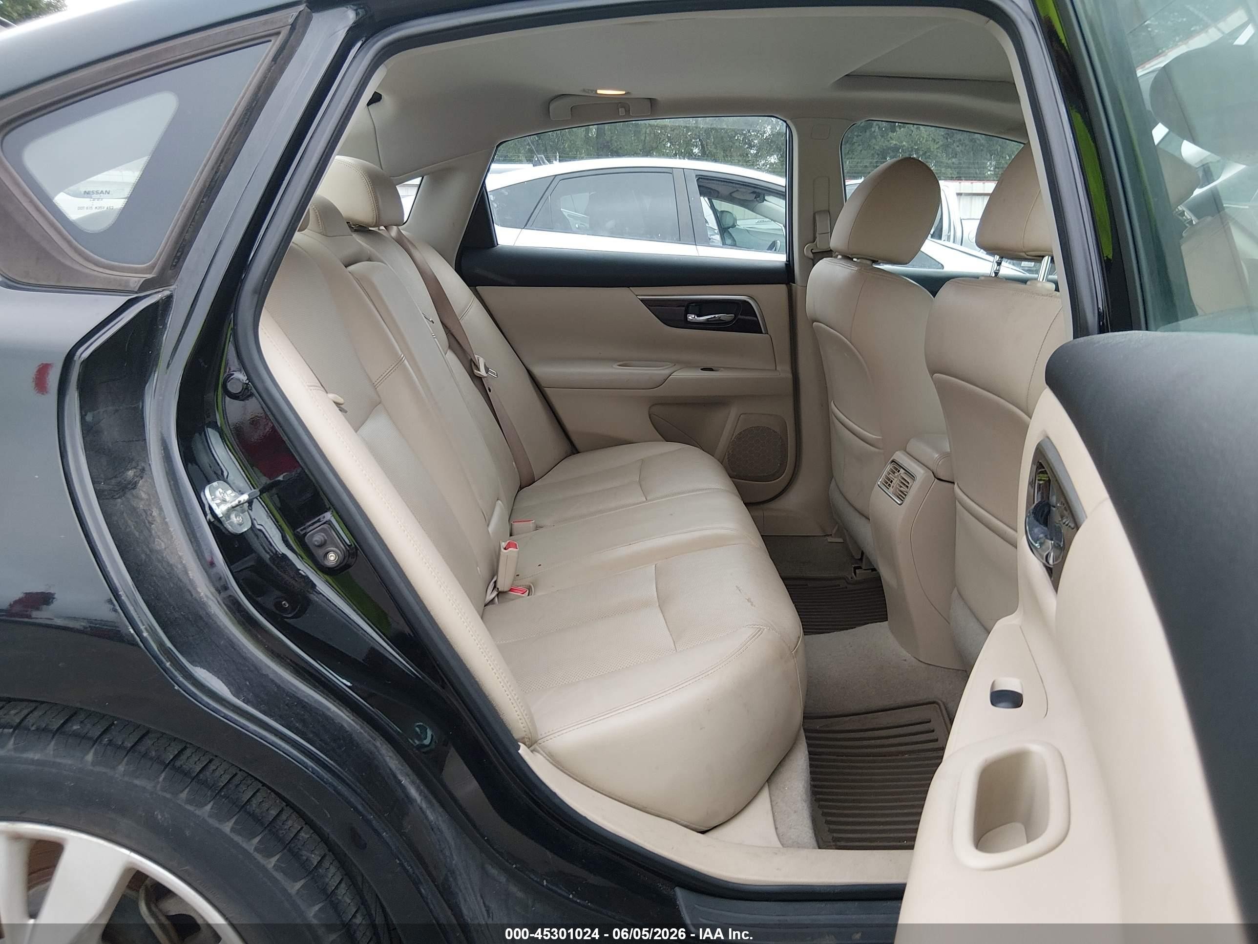2014 Nissan Altima 2.5 Sl Black vin: 1N4AL3AP4EN235526