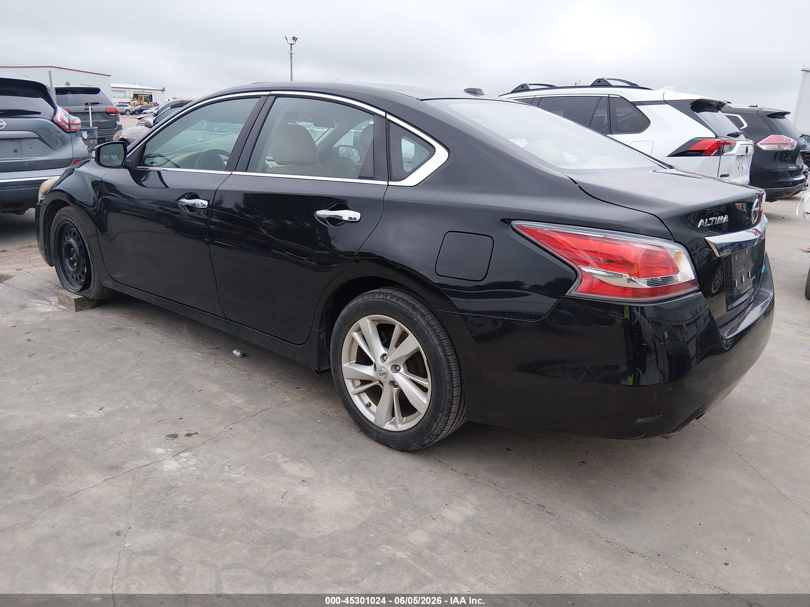 2014 Nissan Altima 2.5 Sl Black vin: 1N4AL3AP4EN235526