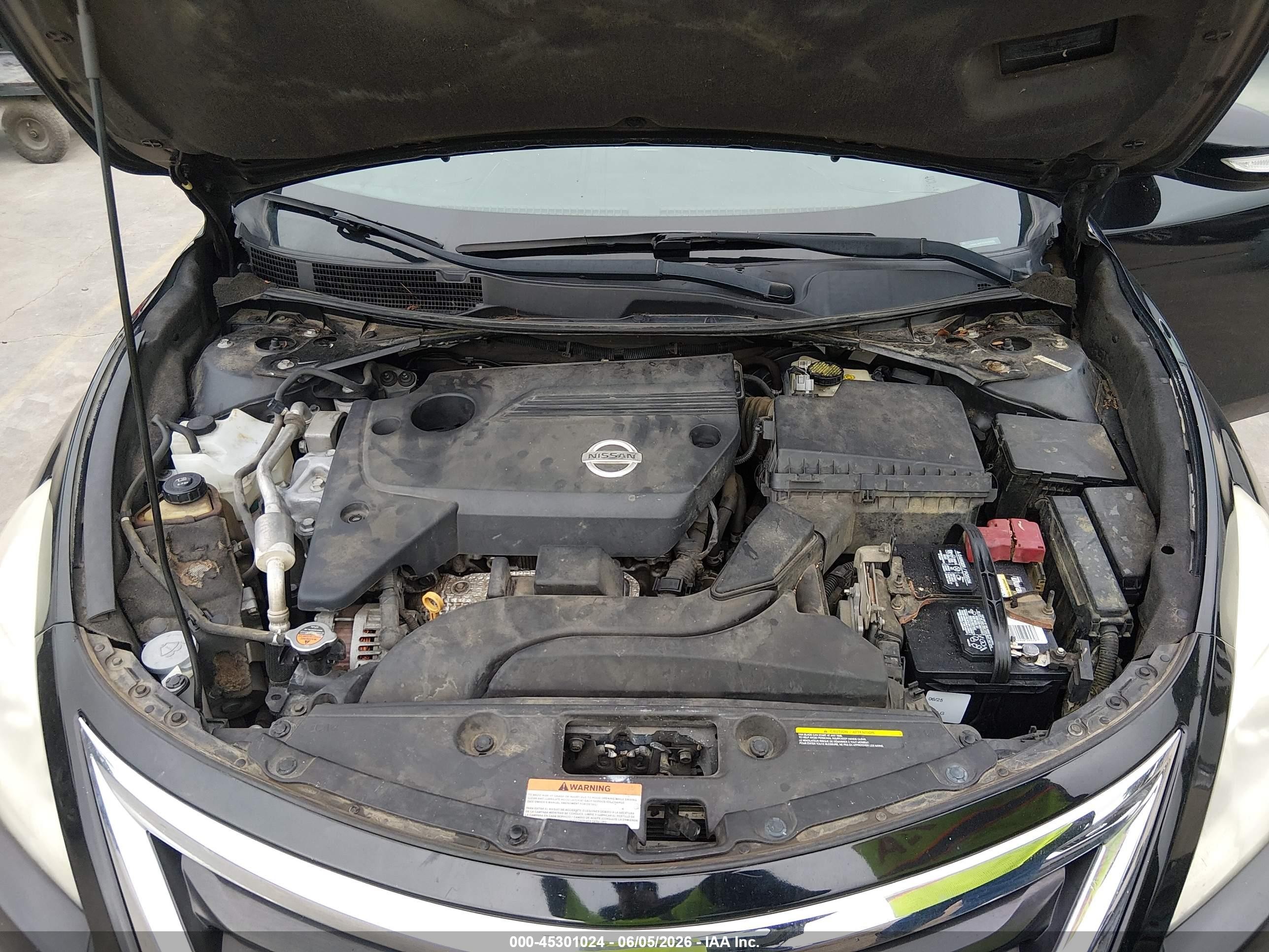 2014 Nissan Altima 2.5 Sl Black vin: 1N4AL3AP4EN235526