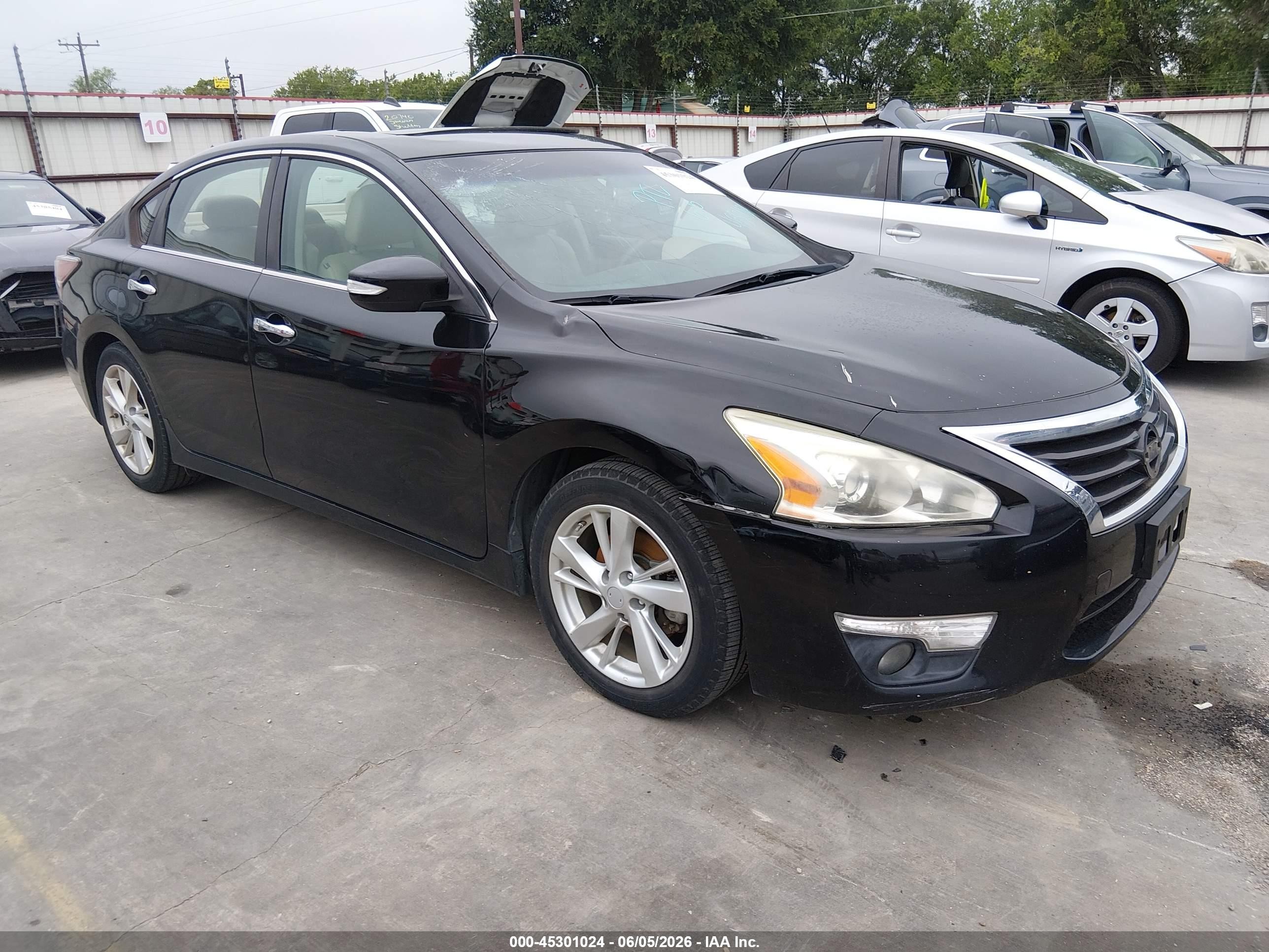 2014 Nissan Altima 2.5 Sl Black vin: 1N4AL3AP4EN235526